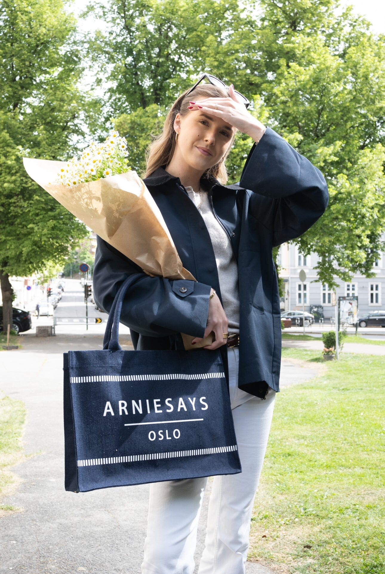 ArnieSays: Riviera Shopper Colored Navy Tilbehør