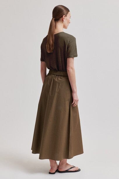 Second Female Peony O-Neck New Tee Canteen Topp