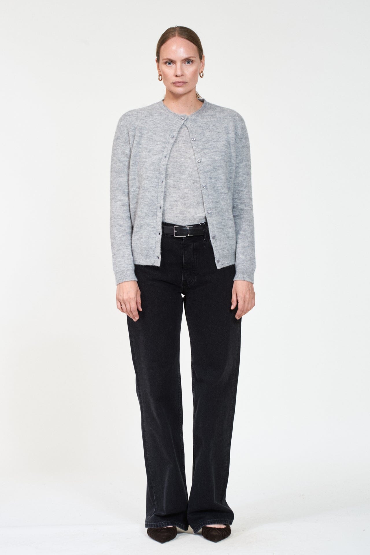 ArnieSays: COCO Lt Grey Melange Genser