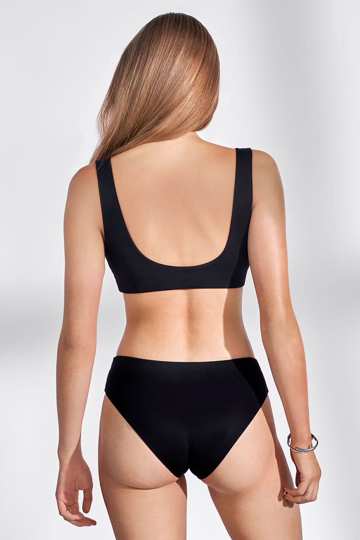Bread and Boxers Padded Soft Bra Black Undertøy