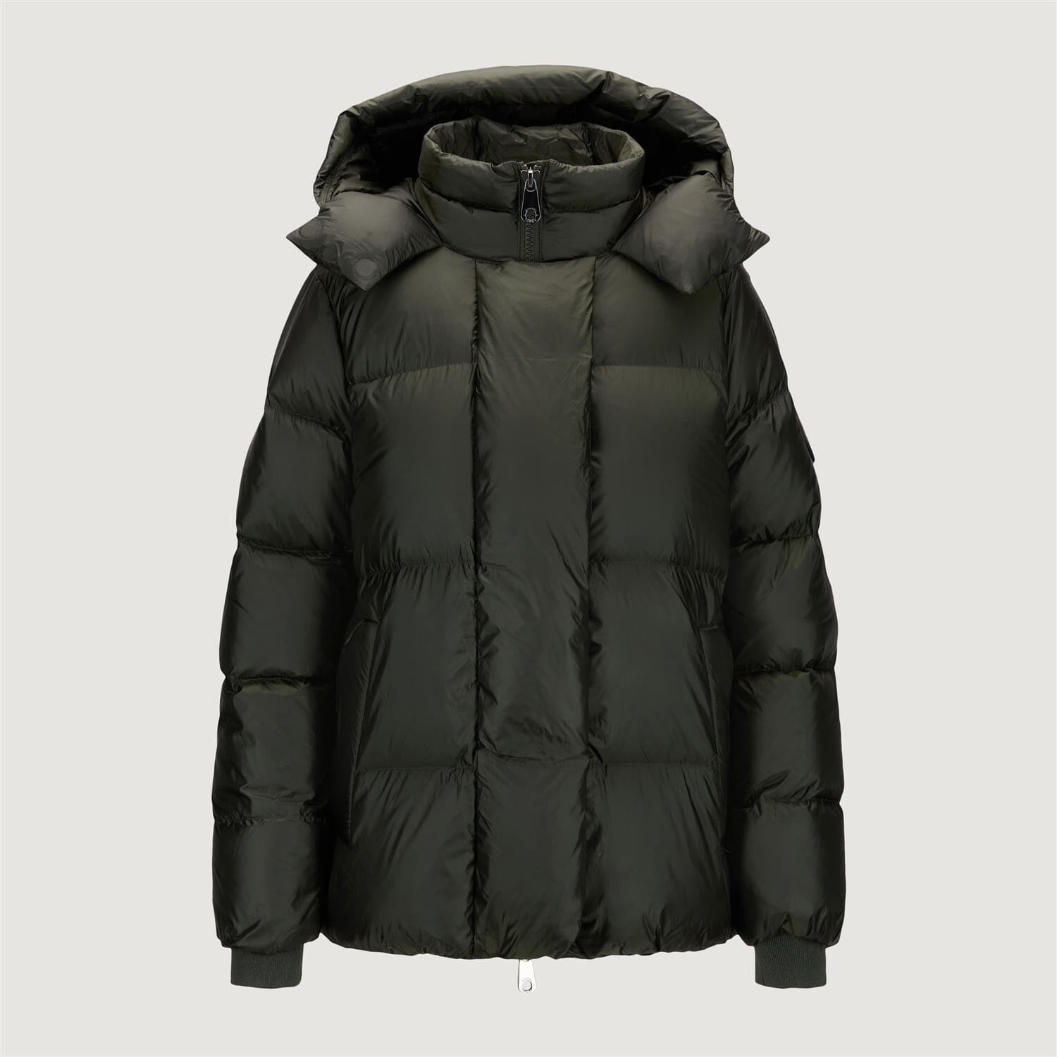 Monel Lucie Boxy Dark Green Ytterplagg