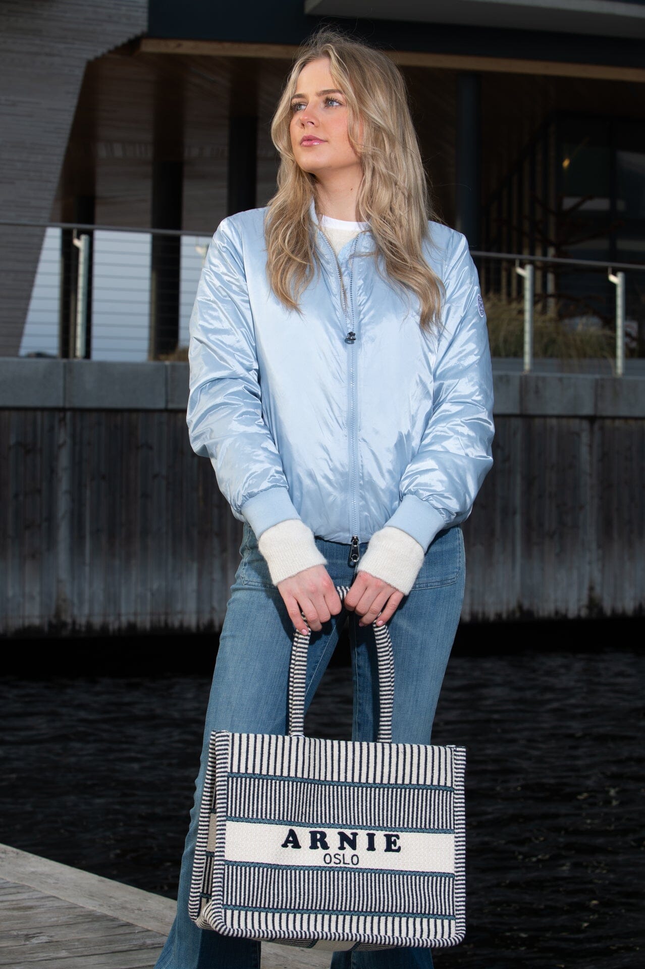 Monel Fanny Ice Blue Ytterplagg