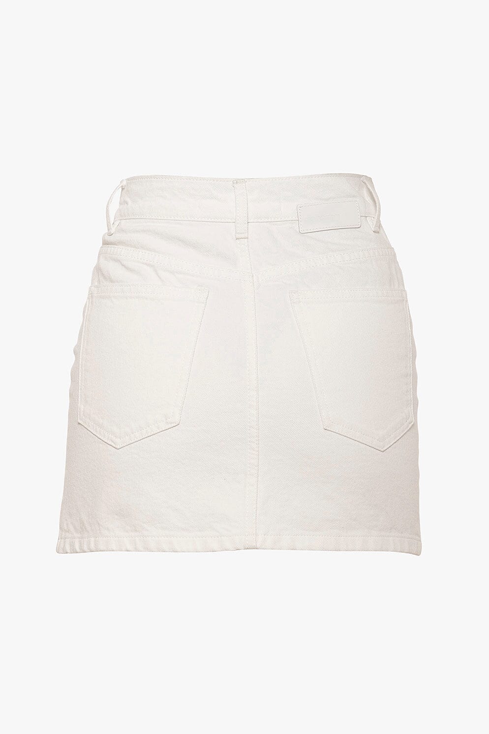 Paragon Asymmetric Skirt Offwhite Skjørt