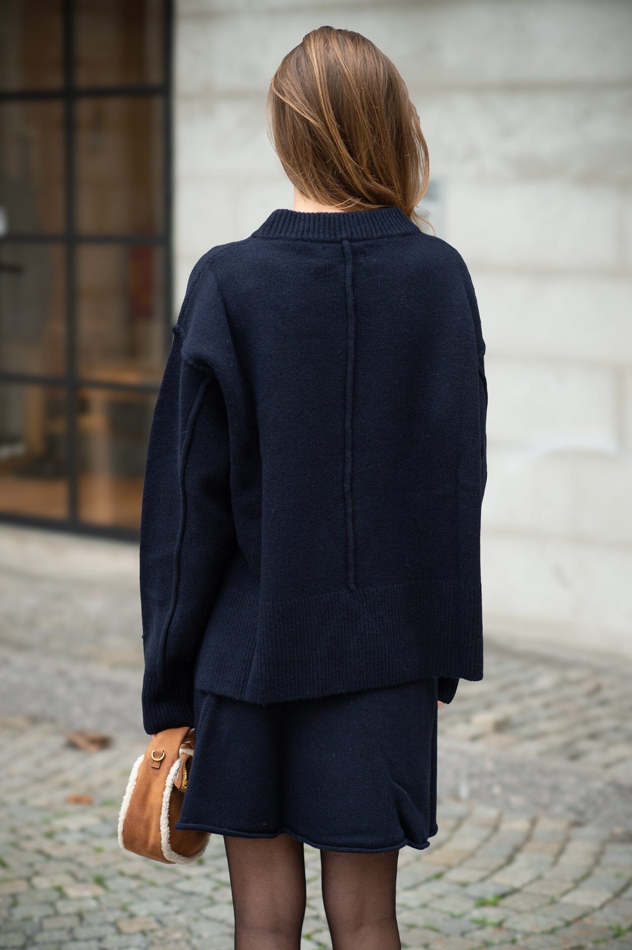 ArnieSays: Ren Dk Navy Genser