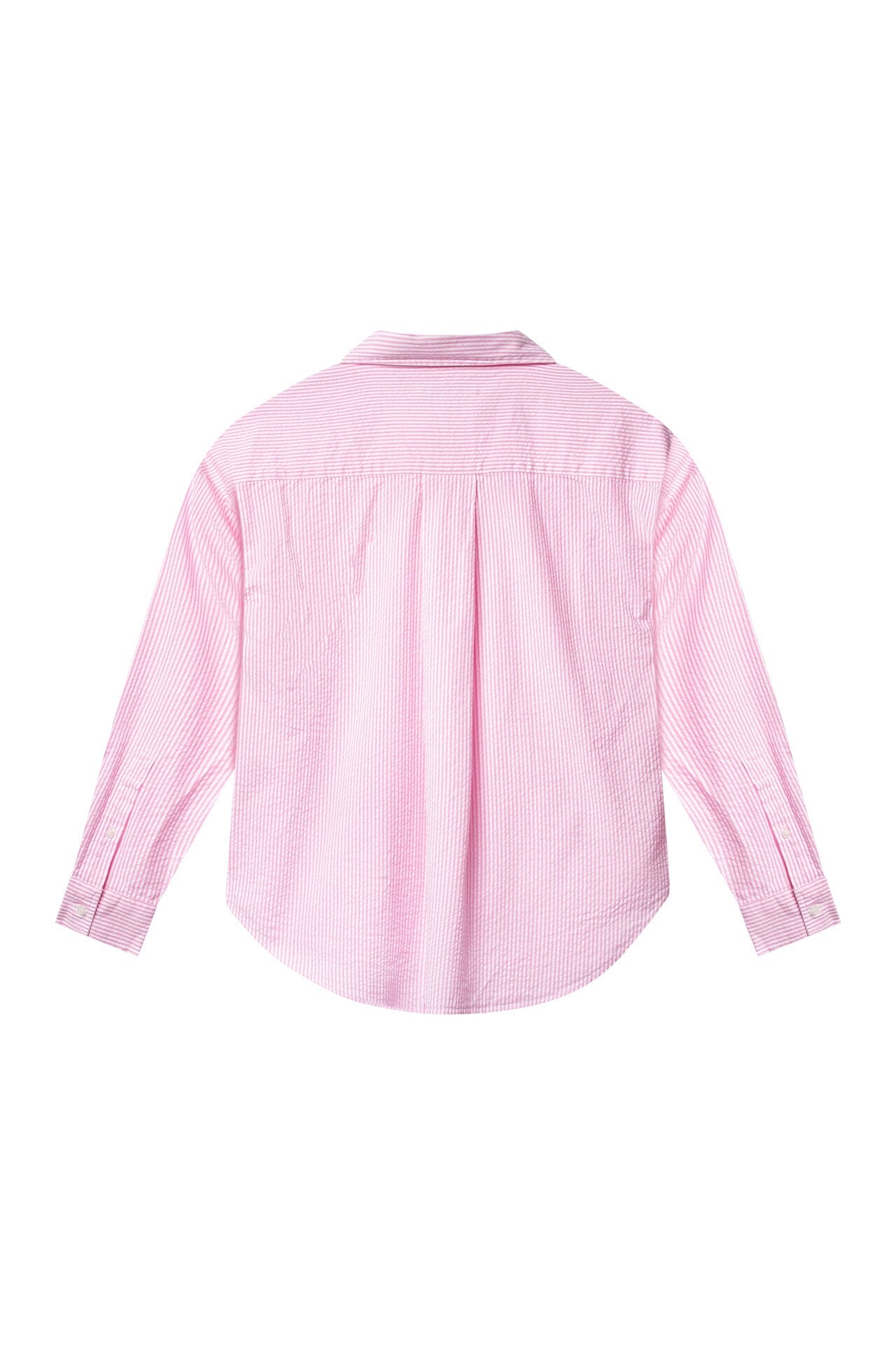 ArnieSays: VENICE Seersucker Classic Stripe Pink Stripe Skjorte