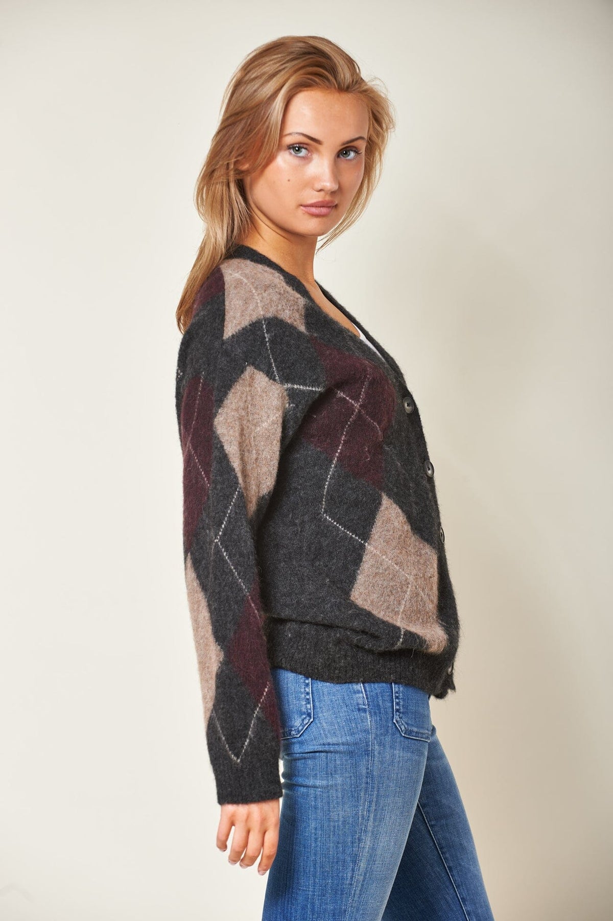Arabella Argyle Charcoal Combo