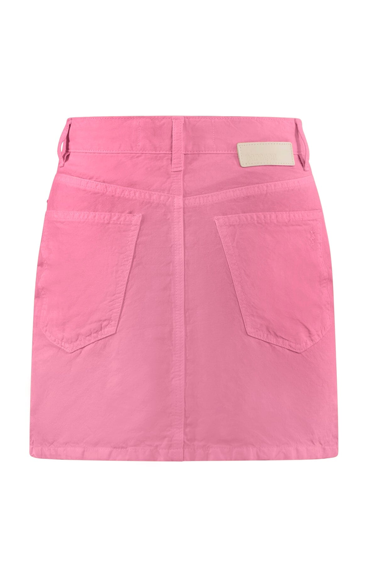 Paragon Asymmetric Linen Skirt Bubble Pink Skjørt