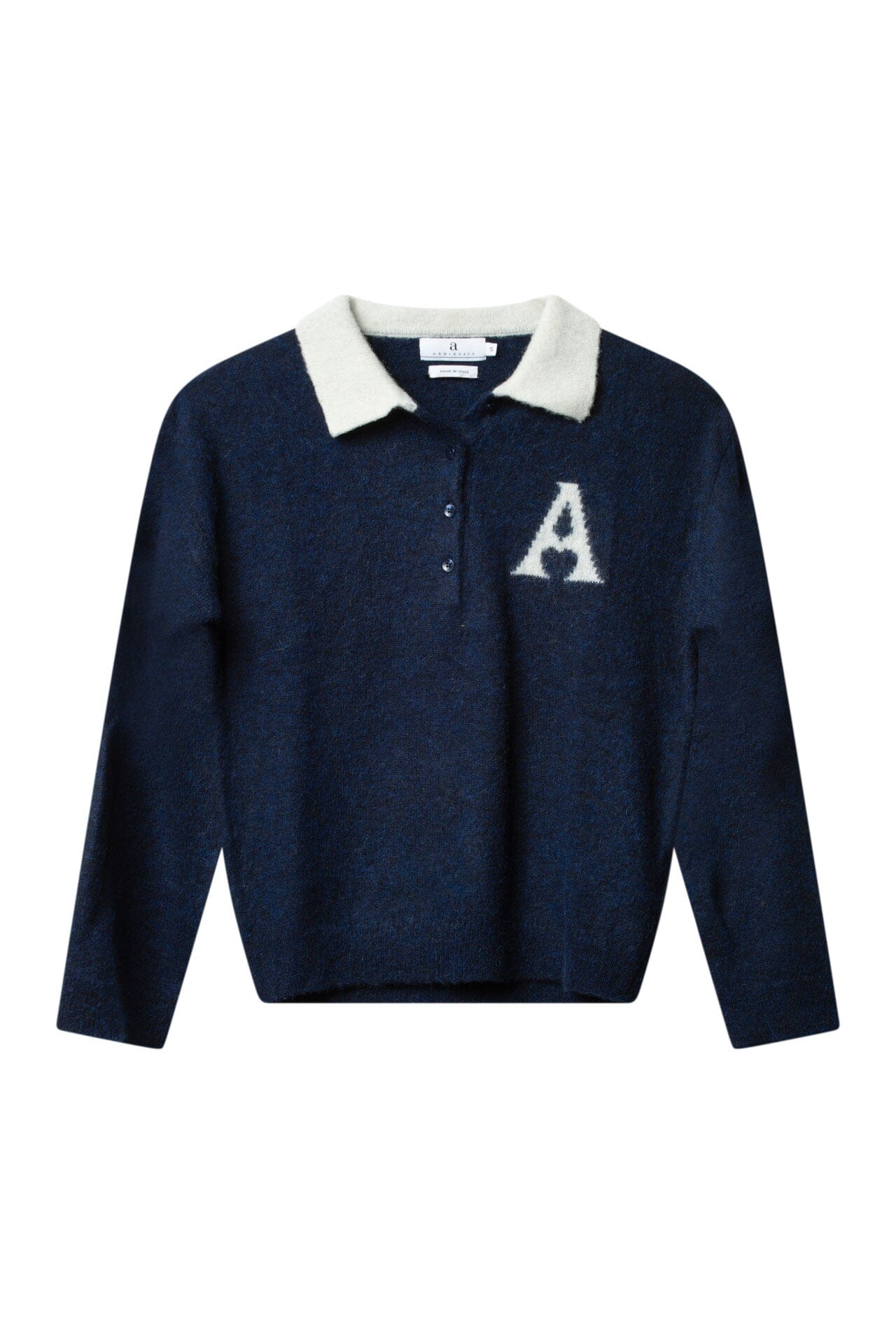 ArnieSays: DEVON Heart Dk Navy Genser