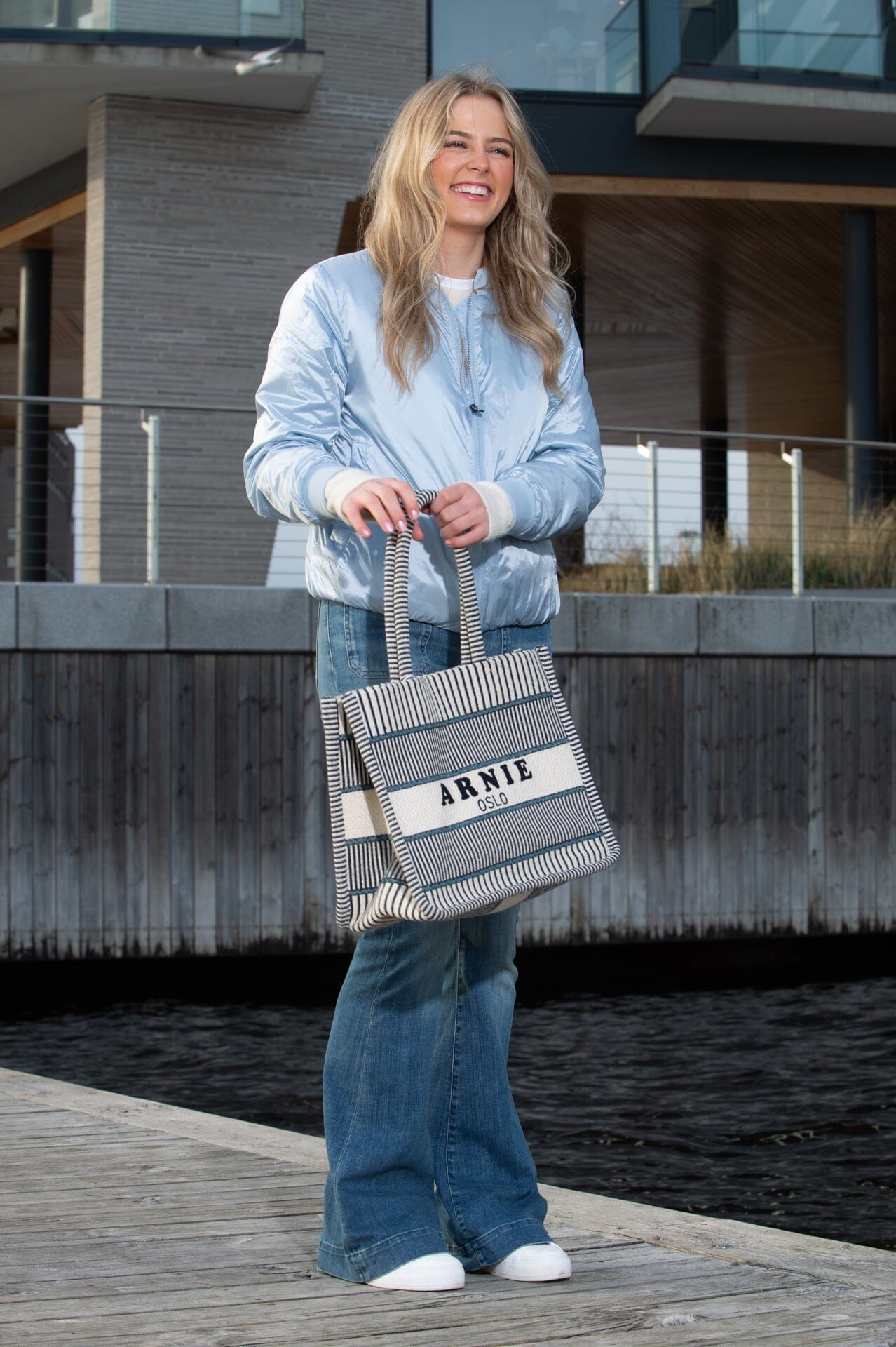 Monel Fanny Ice Blue Ytterplagg