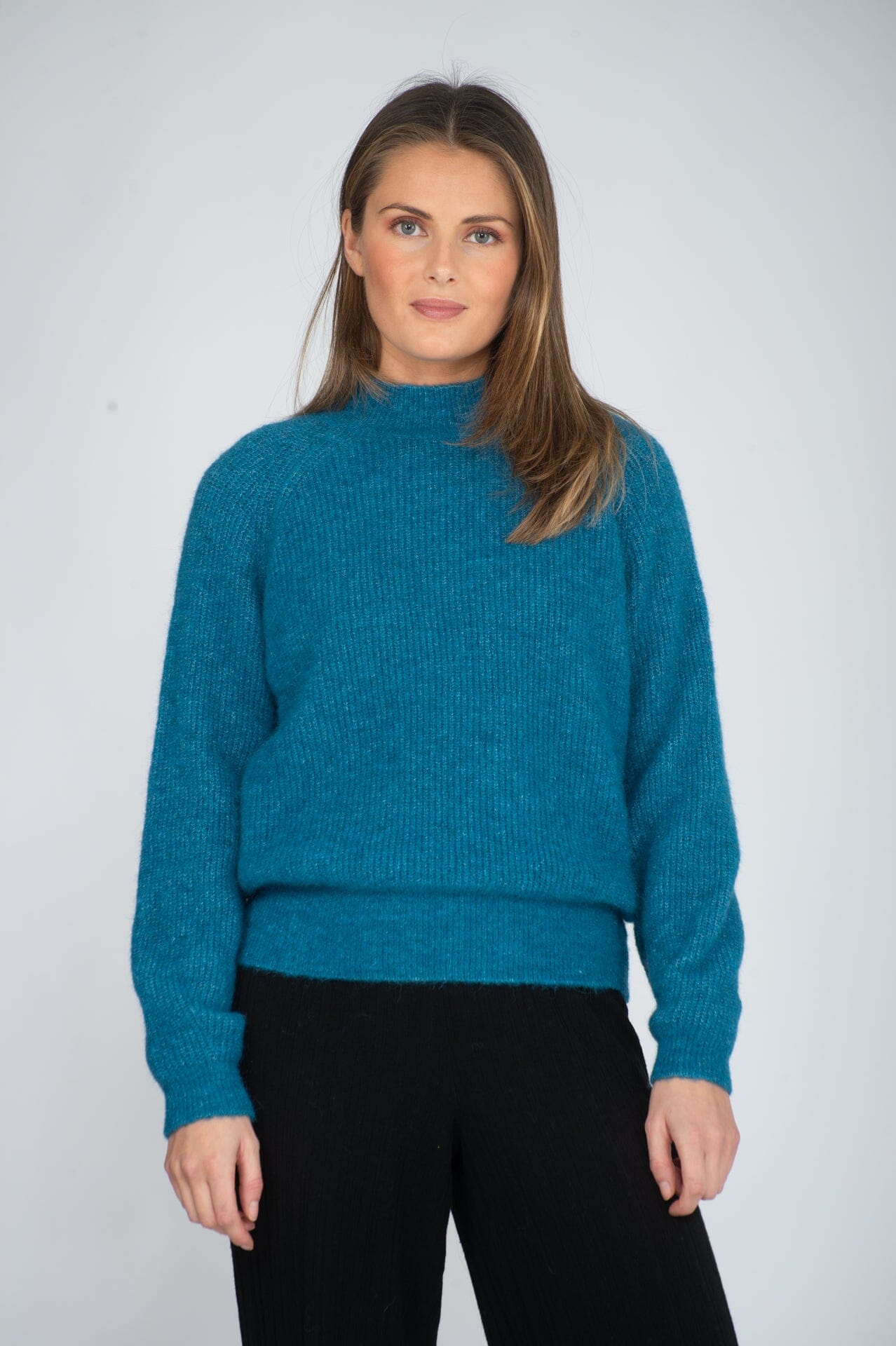 ArnieSays: Sheila Petrol Melange Genser