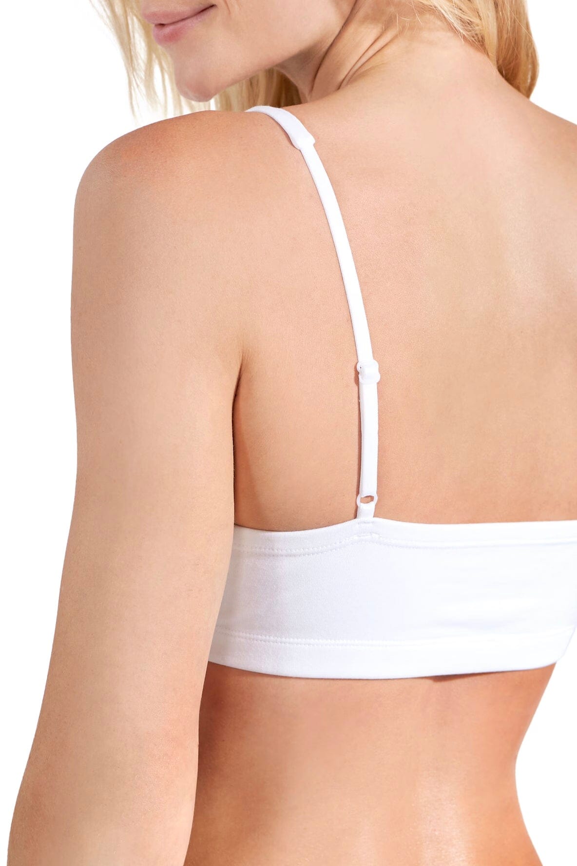 Bread and Boxers Ws Soft Bra White Undertøy