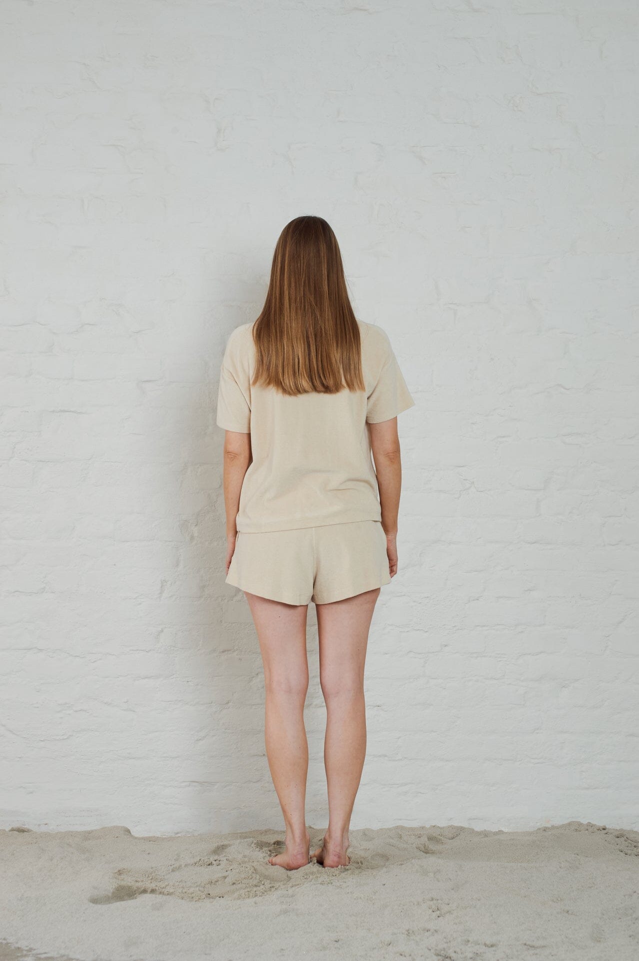 ArnieSays: Costa Terry Ecru Bukse