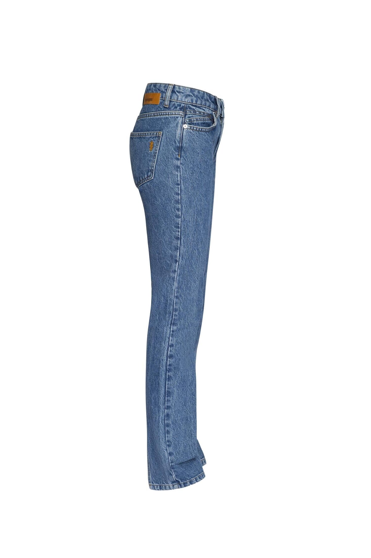 Paragon Low Rise Back Split Dark Blue Bukse