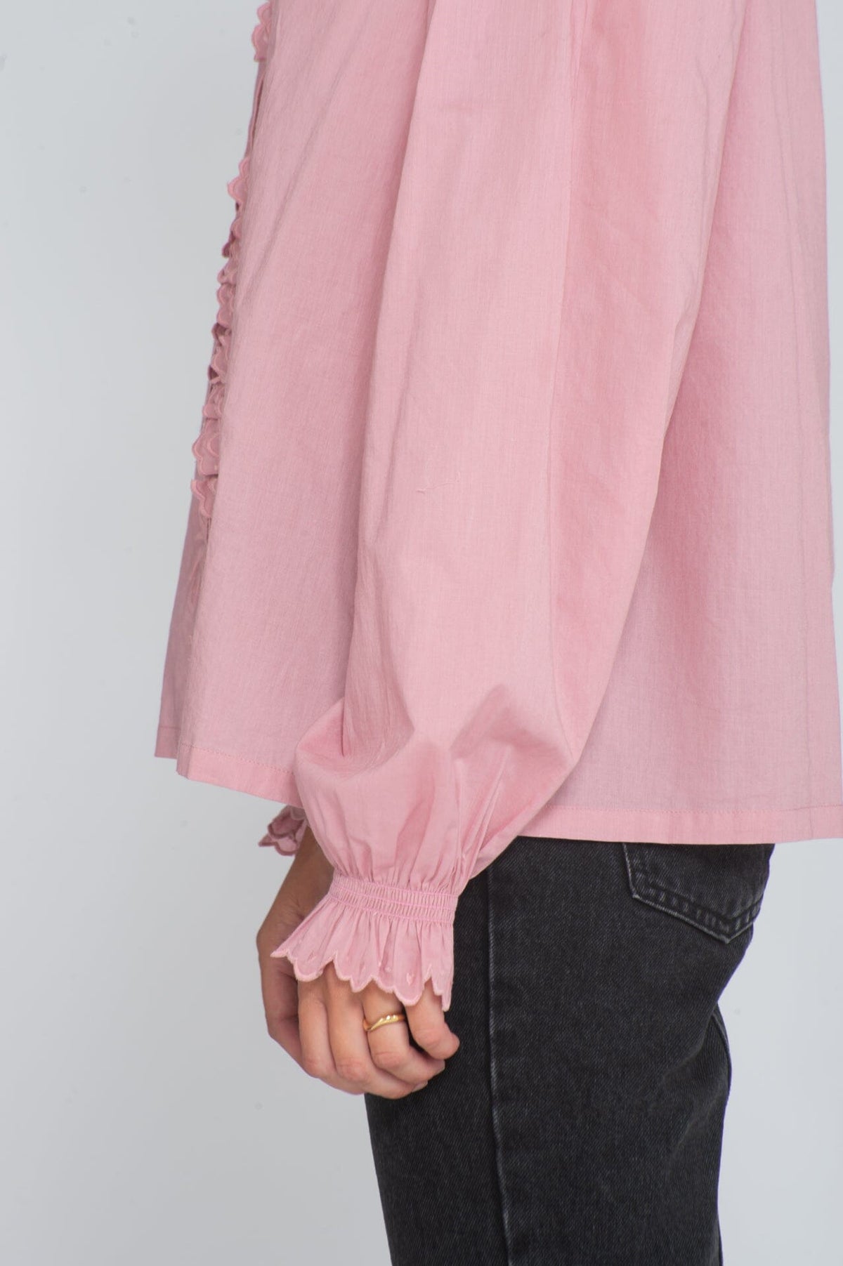 Pia Tjelta Olivia Dusty Pink Bluse