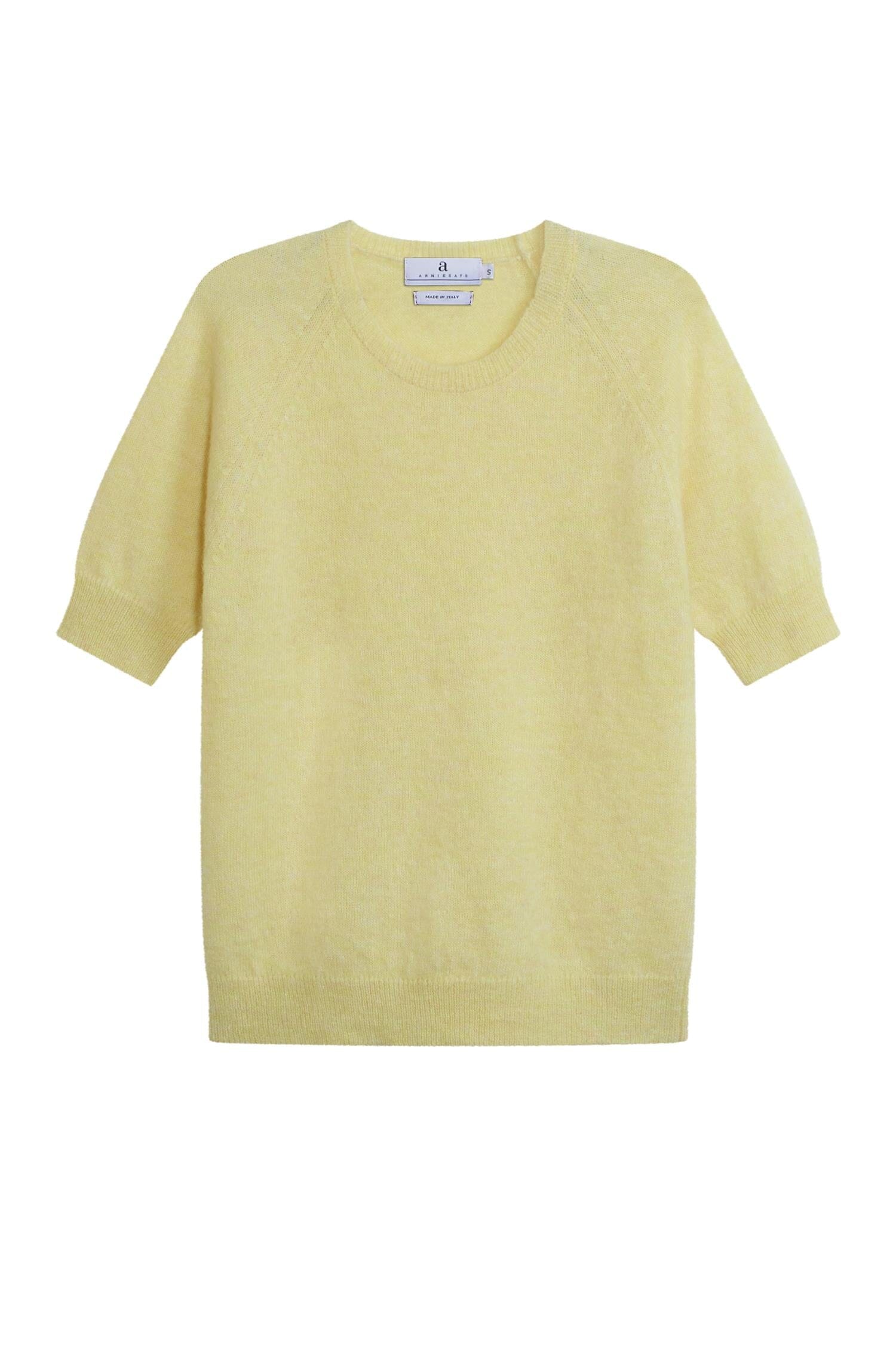 ArnieSays: GEORGINA Custard Yellow Genser