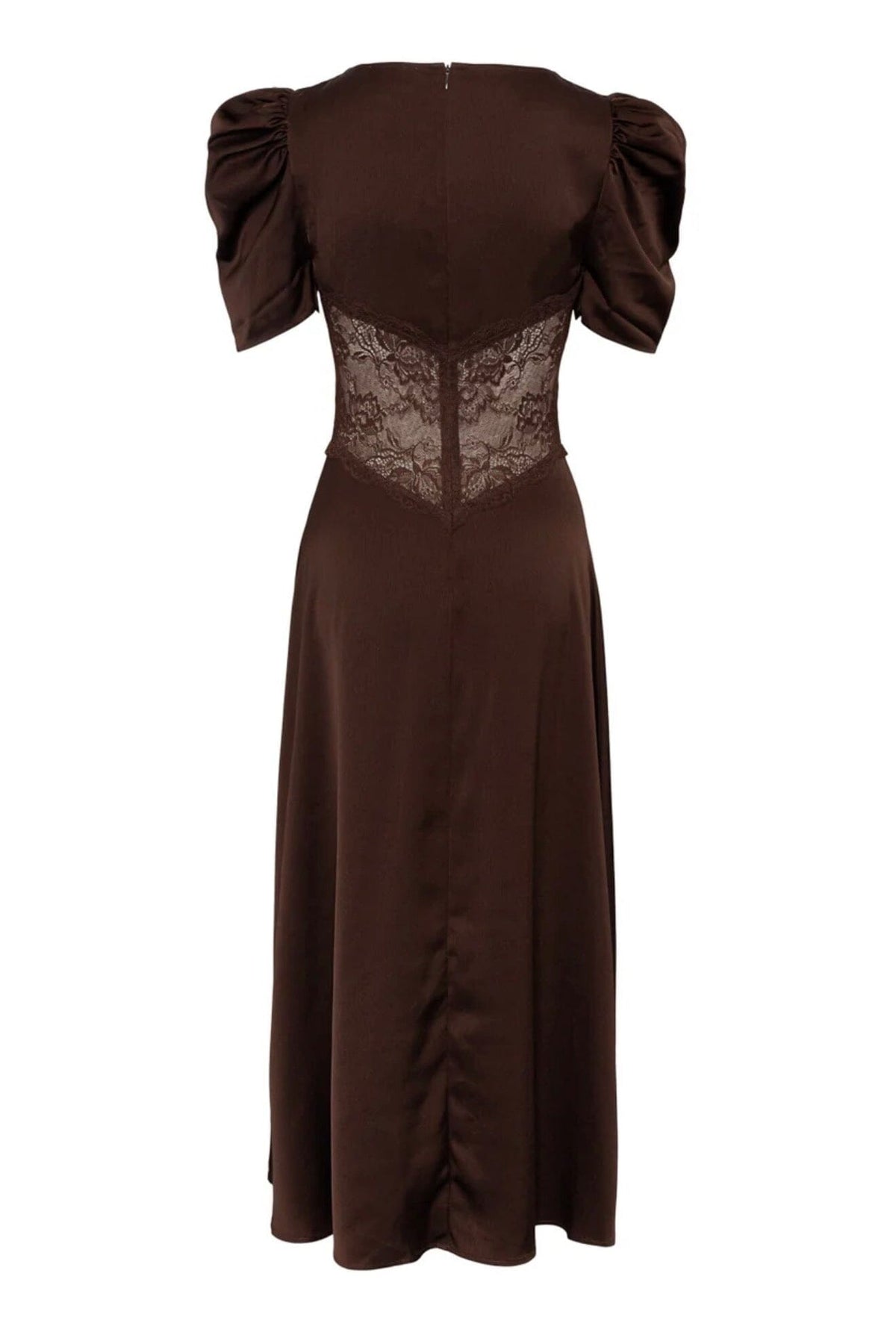 Love Lolina Francis lace midi dress Espresso Kjole