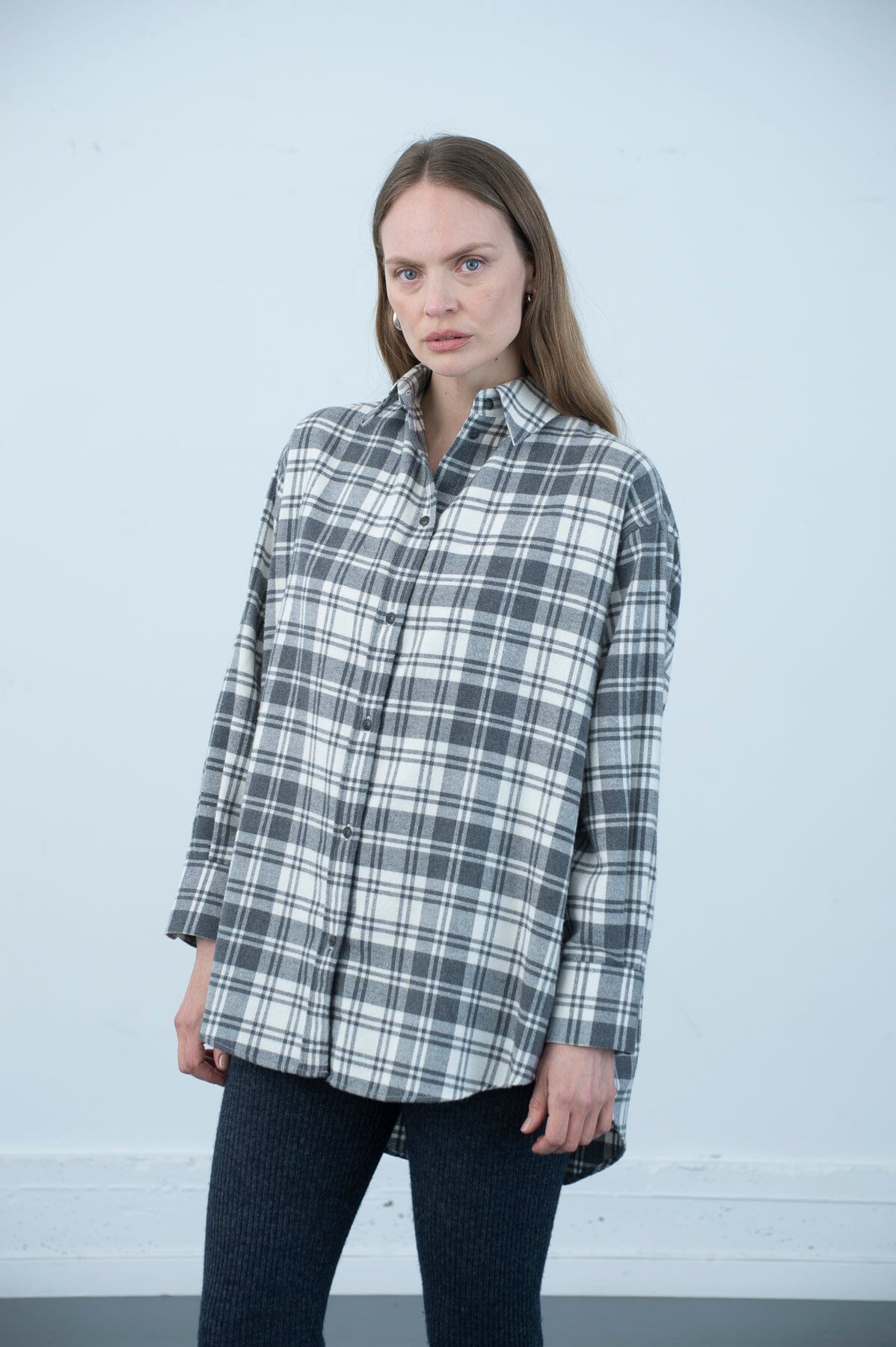ArnieSays: Casey Soft Plaids Grey Combo Skjorte