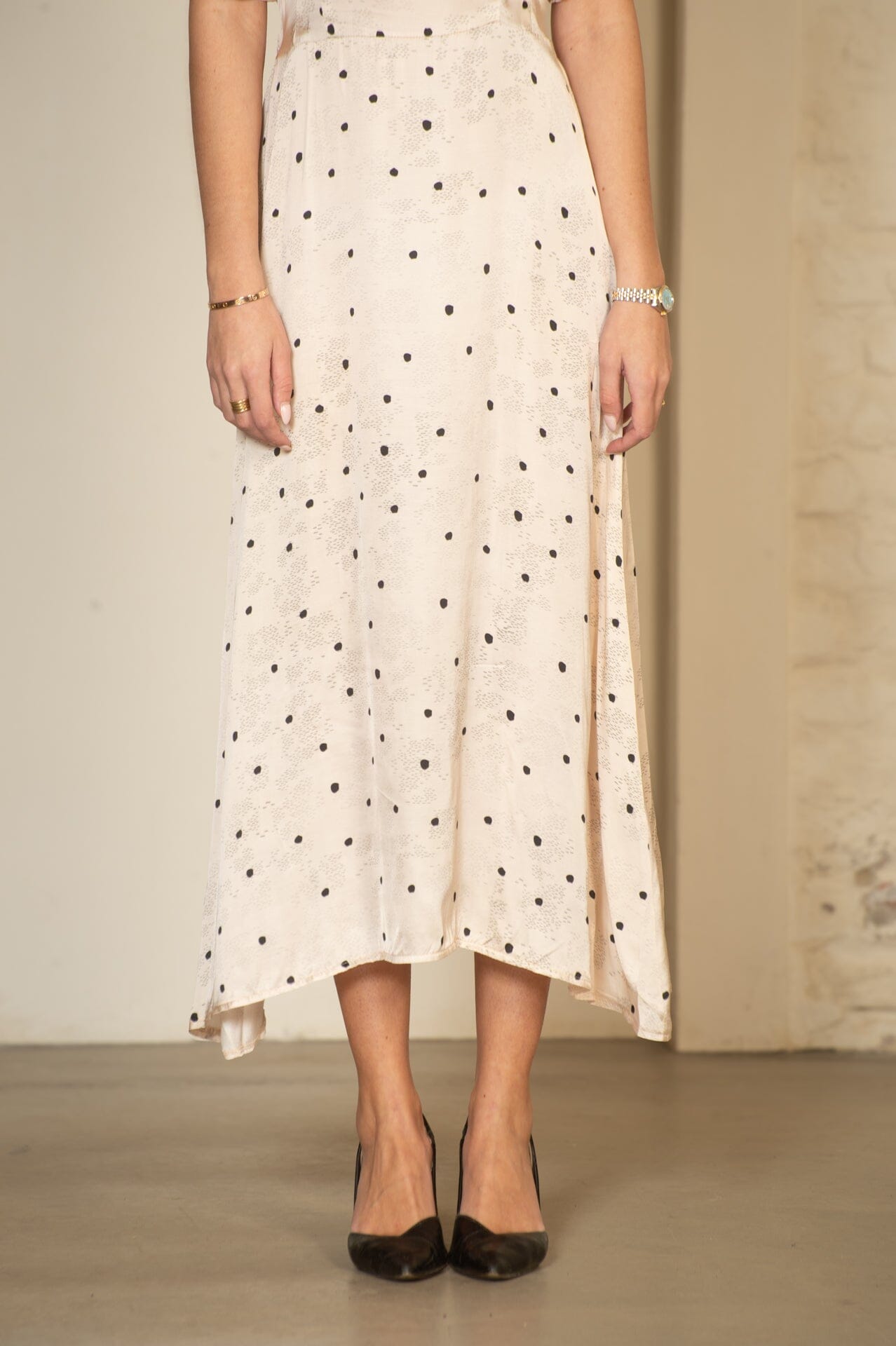 MAJA ROOS Grace Rain Dot Kjole