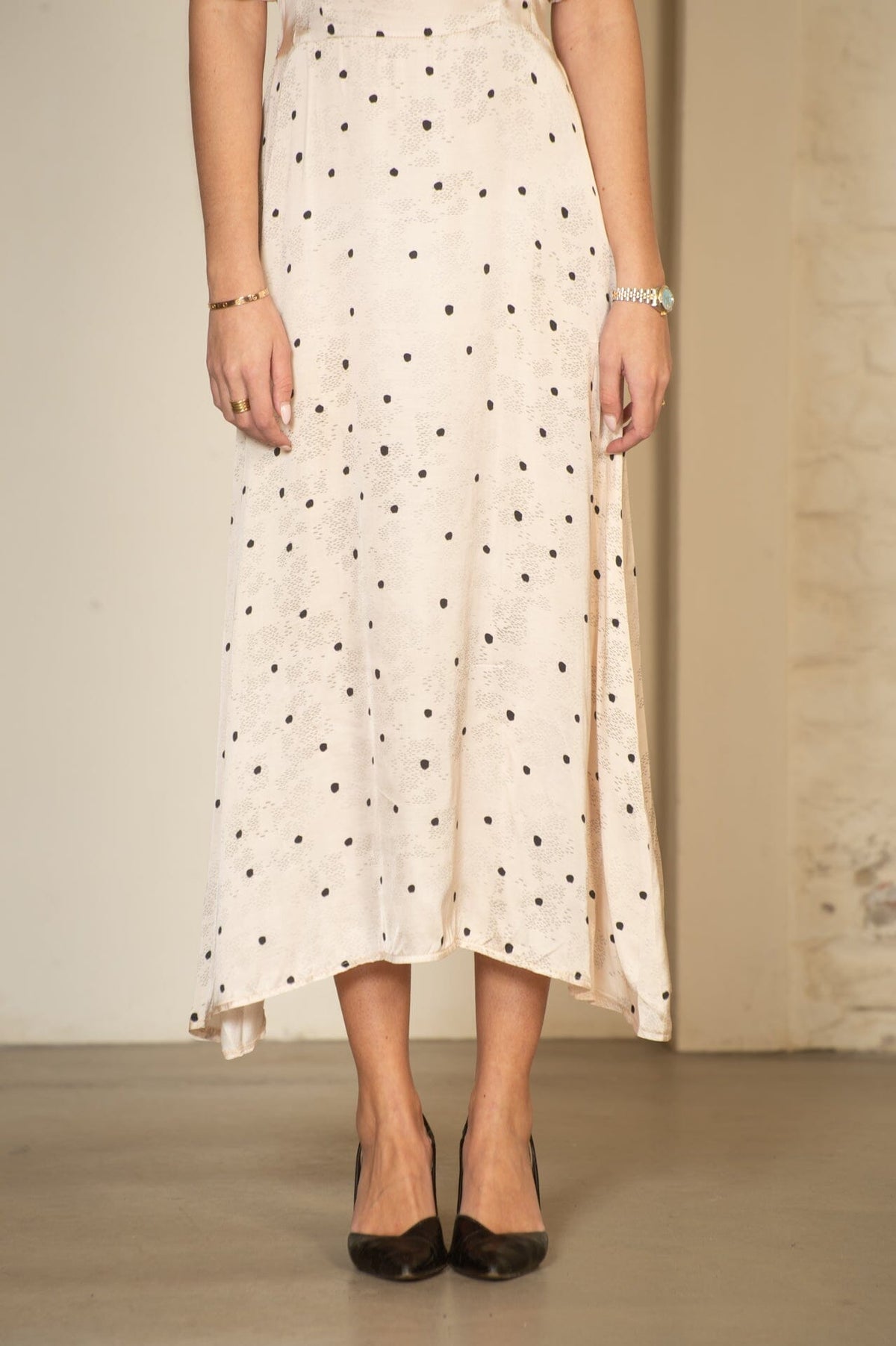 MAJA ROOS Grace Rain Dot Kjole