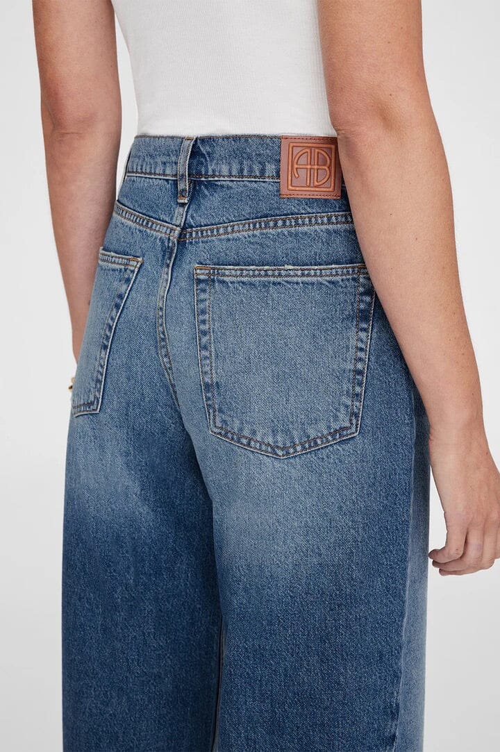 Anine Bing Brie Jean Aegean Blue Bukse
