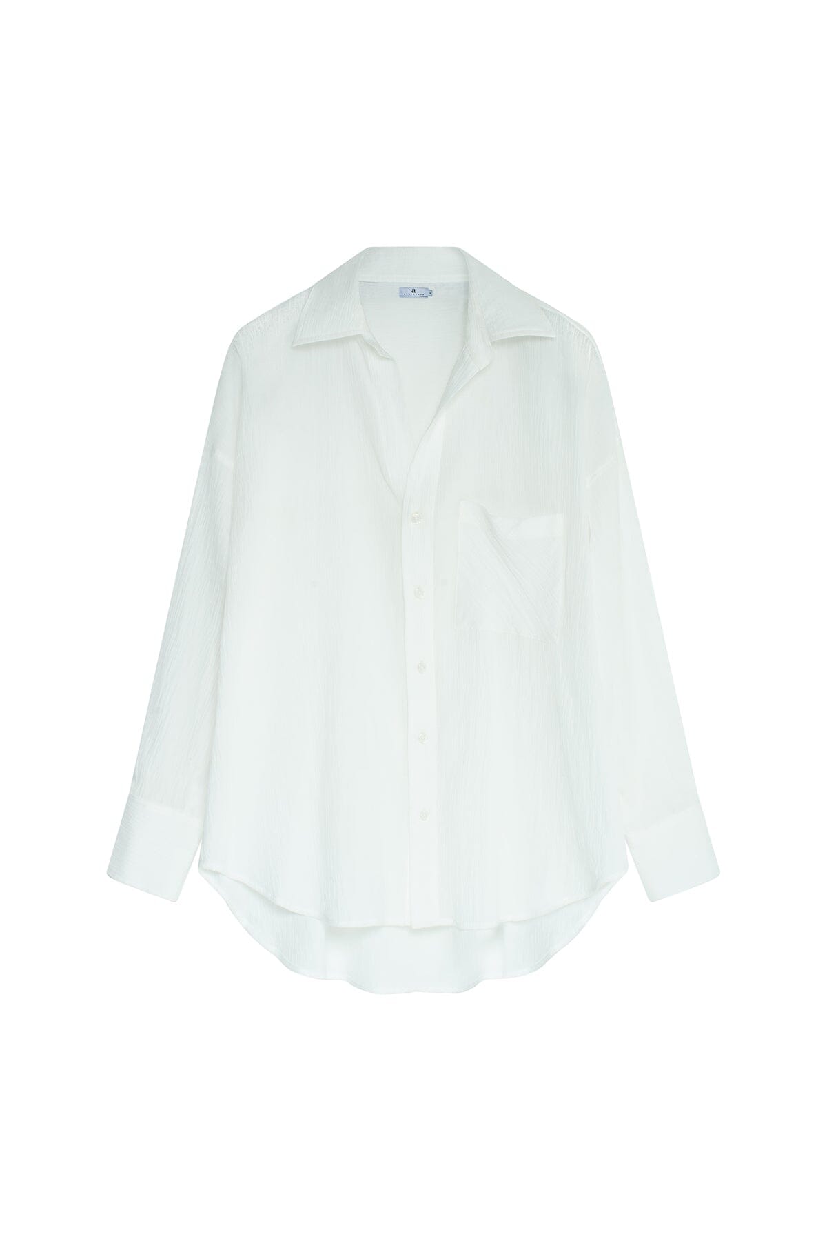 ArnieSays: Rocha Crinkled Offwhite Skjorte