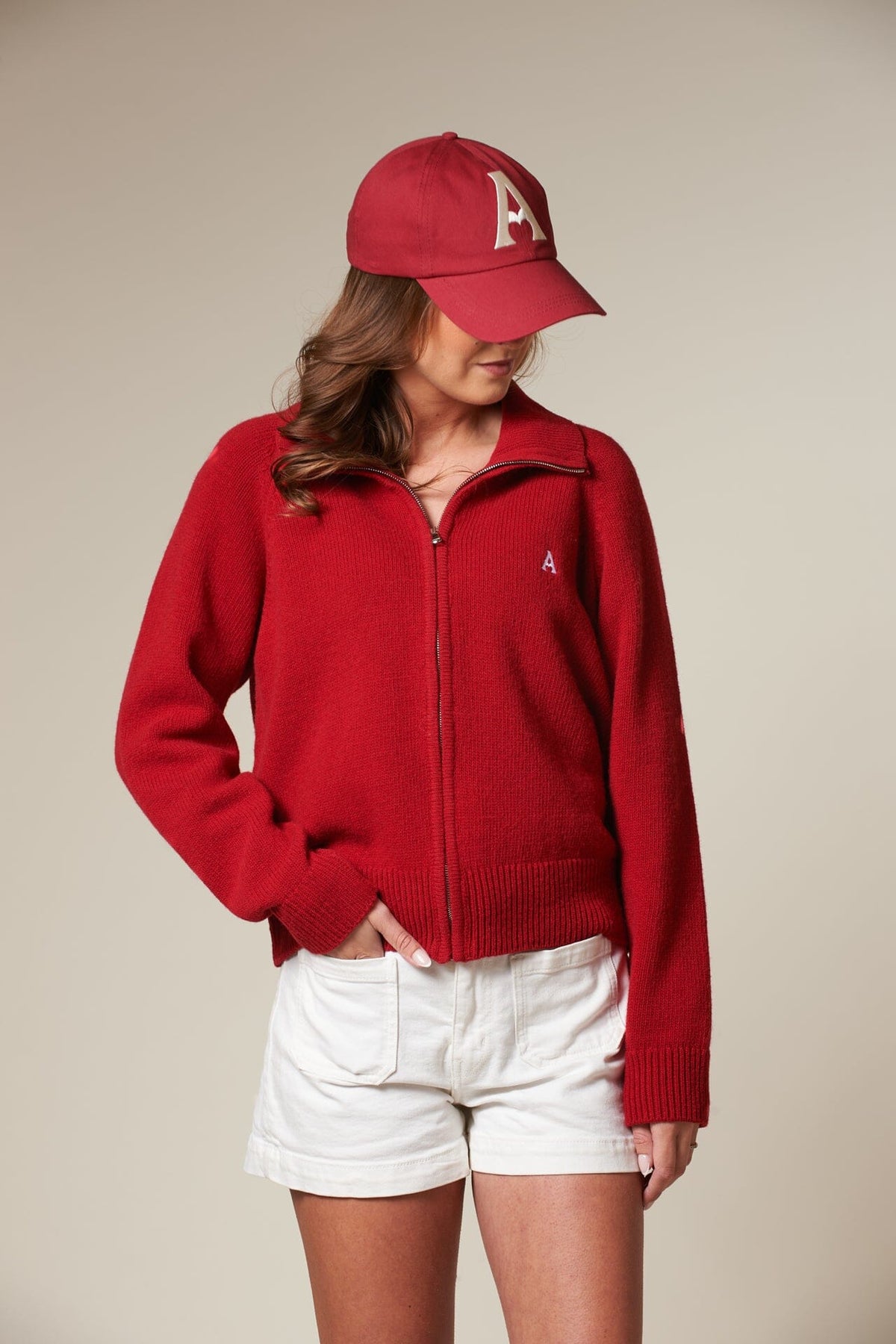 ArnieSays: EDEN Heart Berry Red Hodeplagg