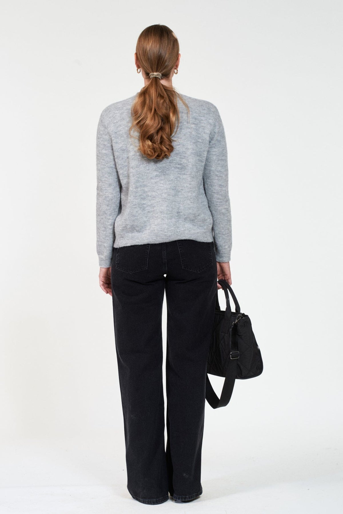 ArnieSays: COCO Lt Grey Melange Genser