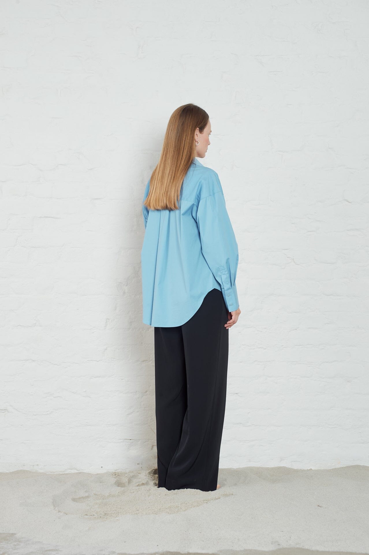 ArnieSays: Allen Poplin Ocean Blue Skjorte