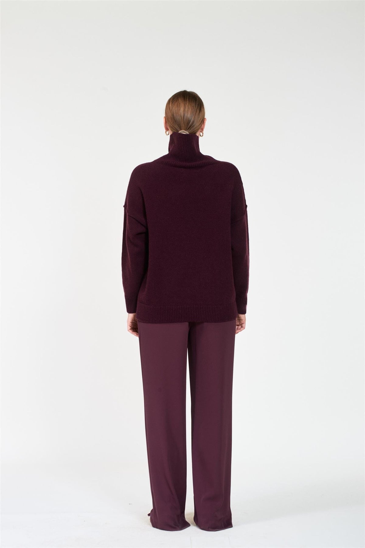 ArnieSays: CECE Dk Burgundy Genser