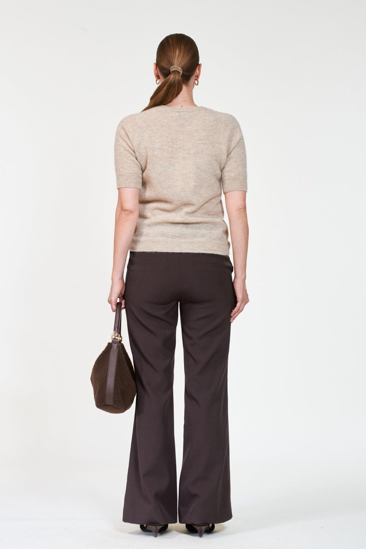 ArnieSays: GEORGINA Lt Beige Melange Genser