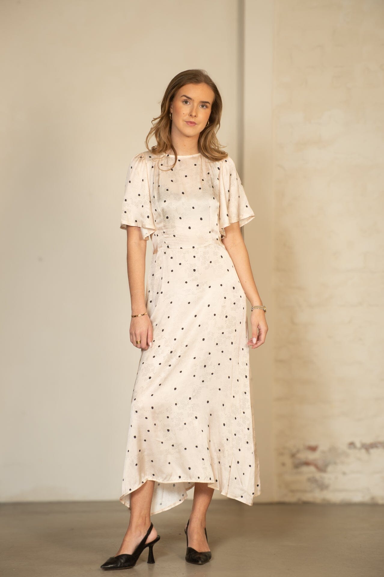 MAJA ROOS Grace Rain Dot Kjole