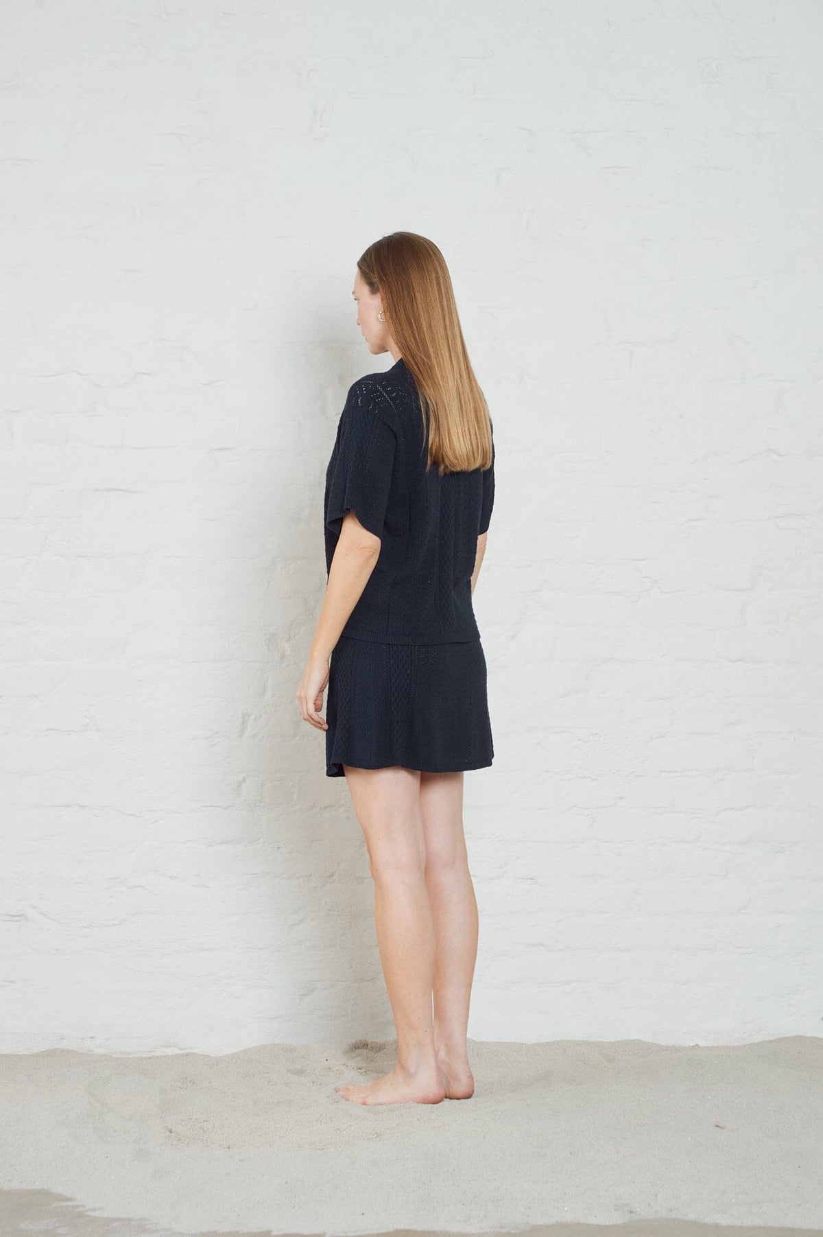 ArnieSays: Cora Dk Navy Skjørt