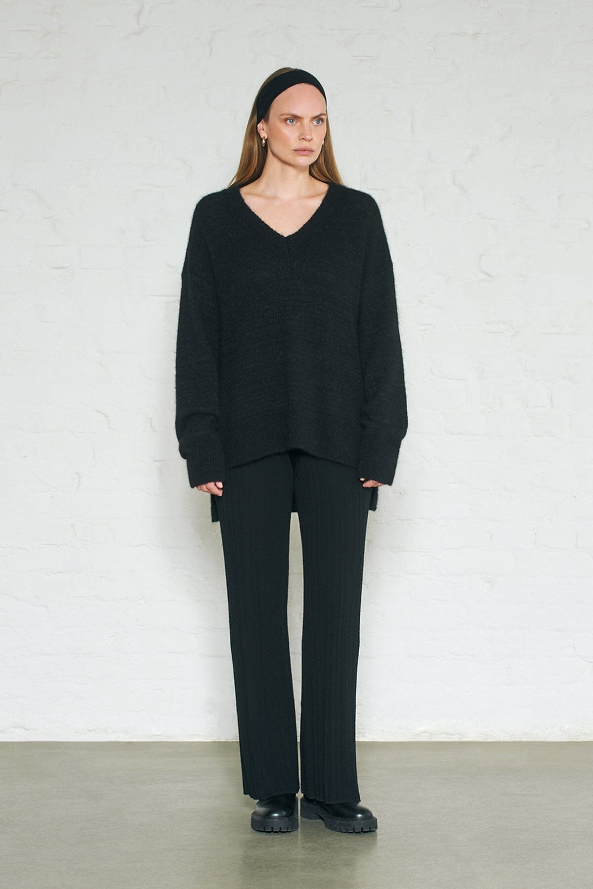 ArnieSays: Wolsey Winter Black Melange Genser