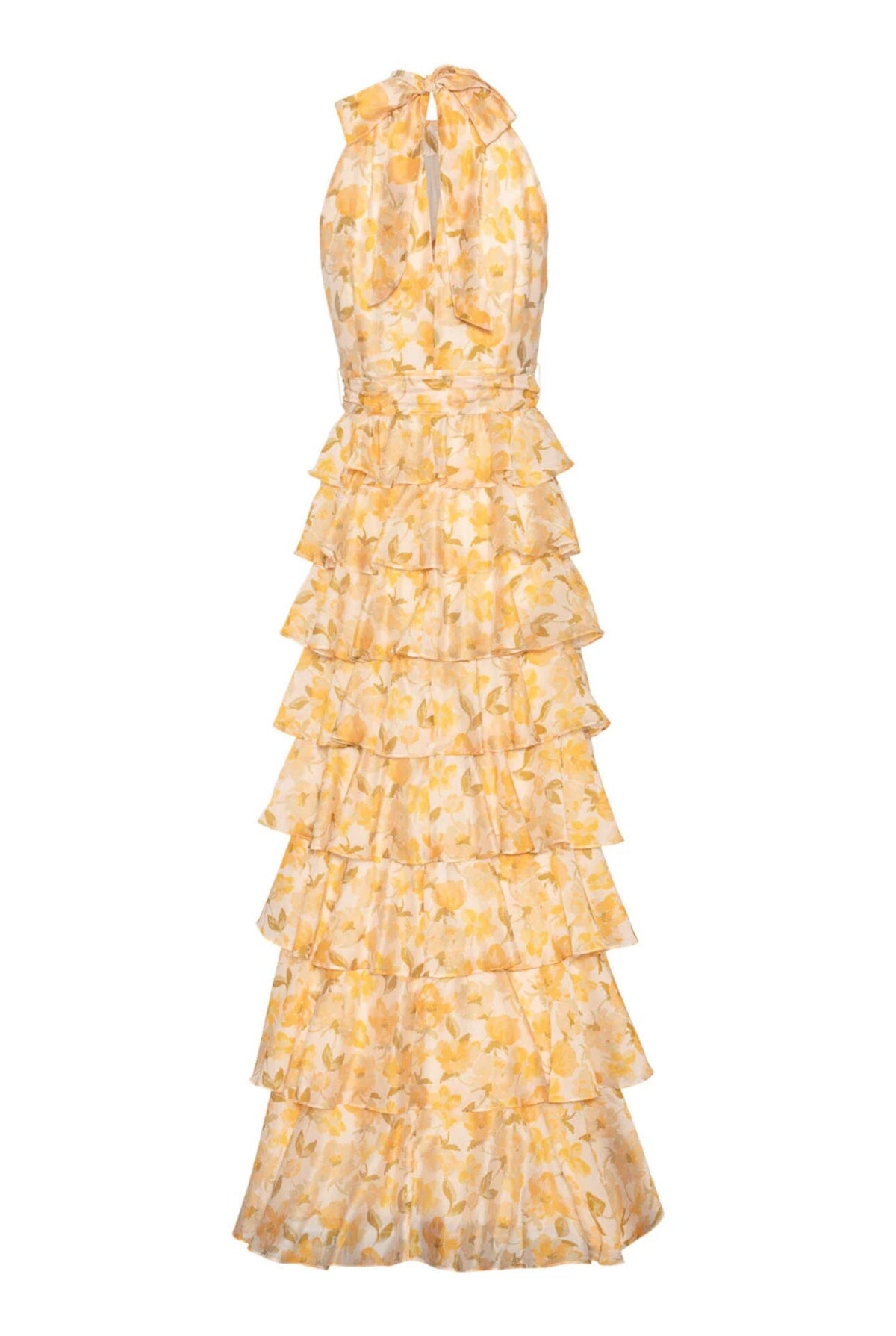 Love Lolina Angel Maxi Halterneck Sunlit Kjole