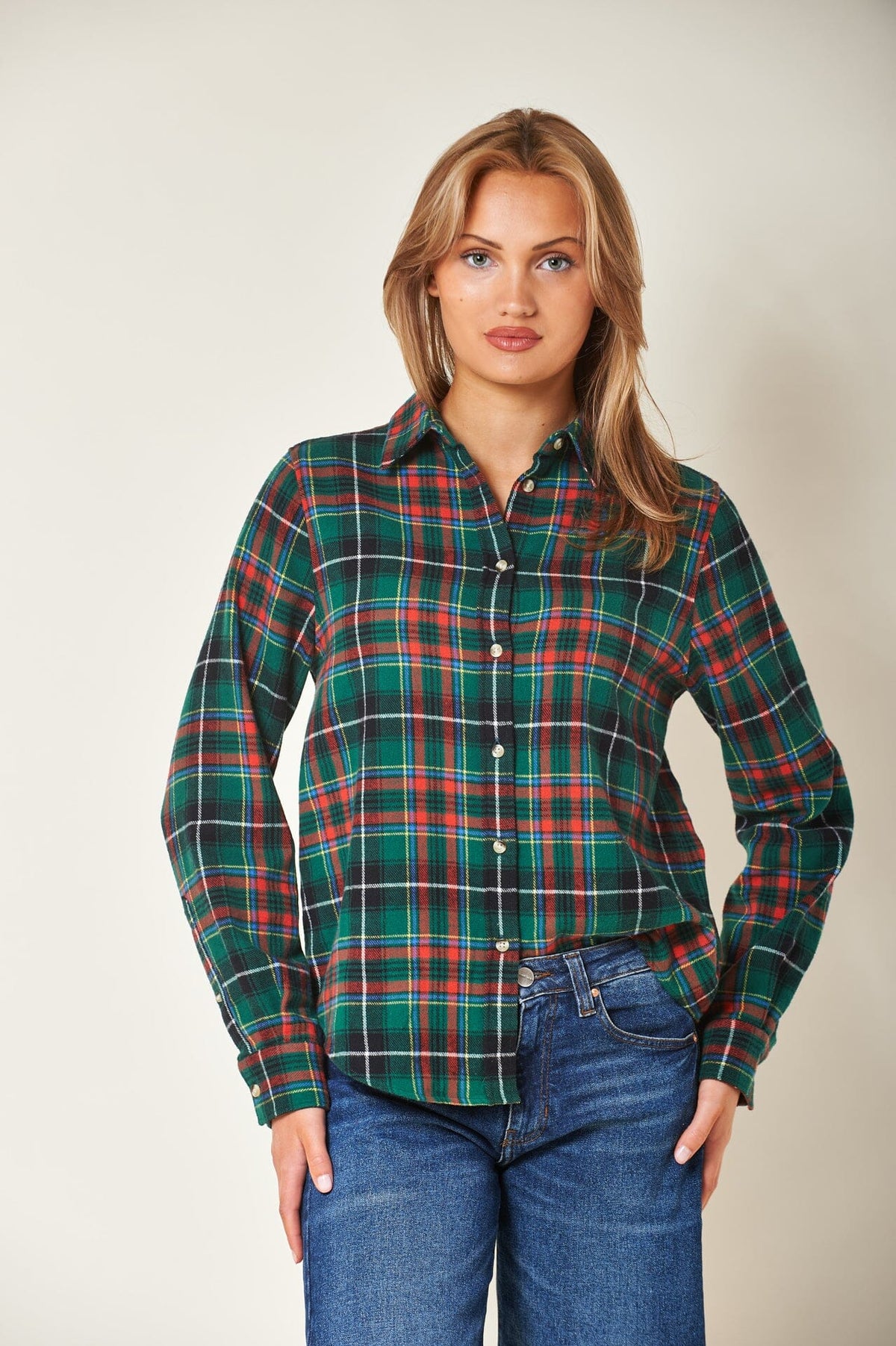 ArnieSays: Arc Classic Tartan Green/Red Combo Skjorte