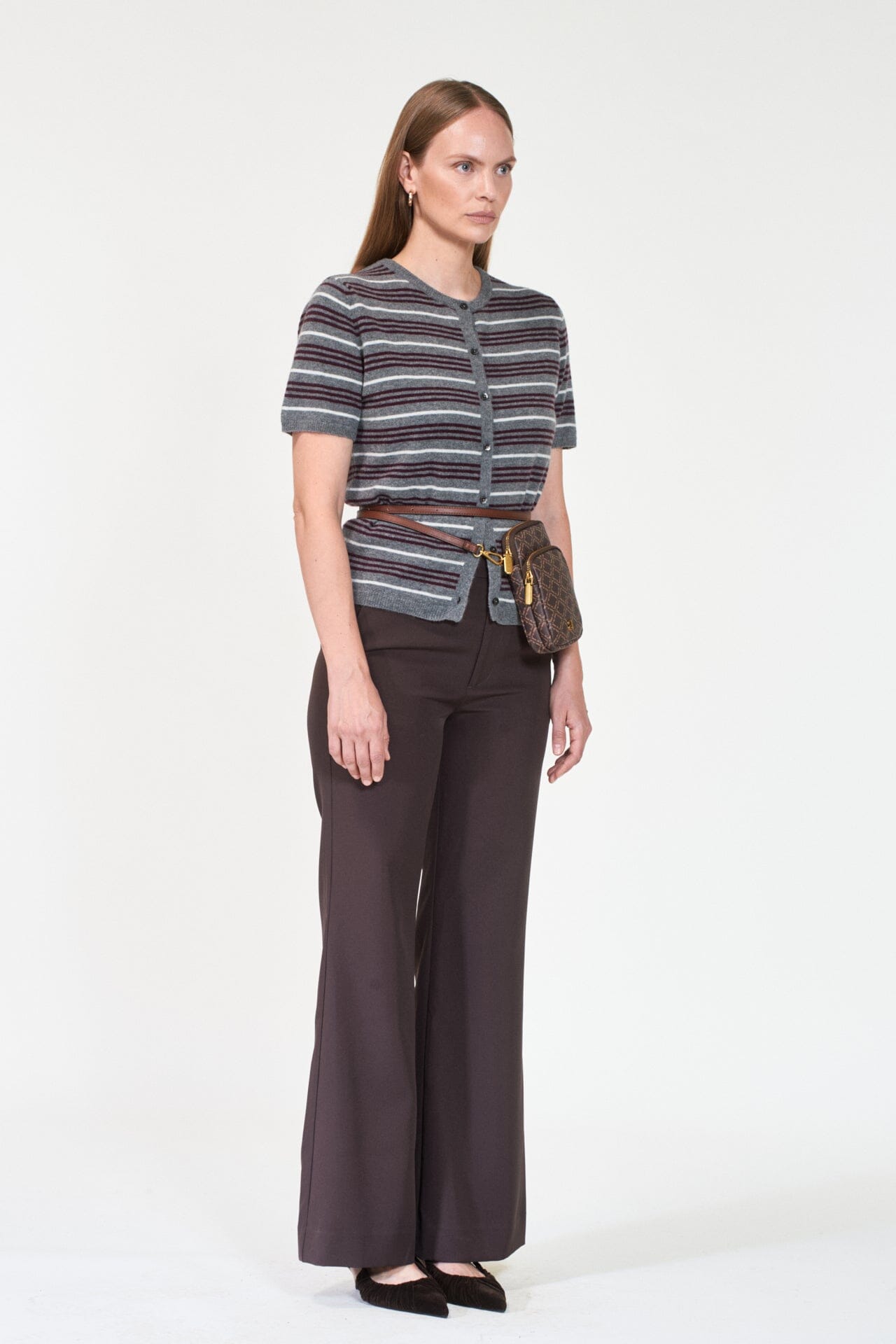 ArnieSays: CEDAR Stripe Grey Multi Genser