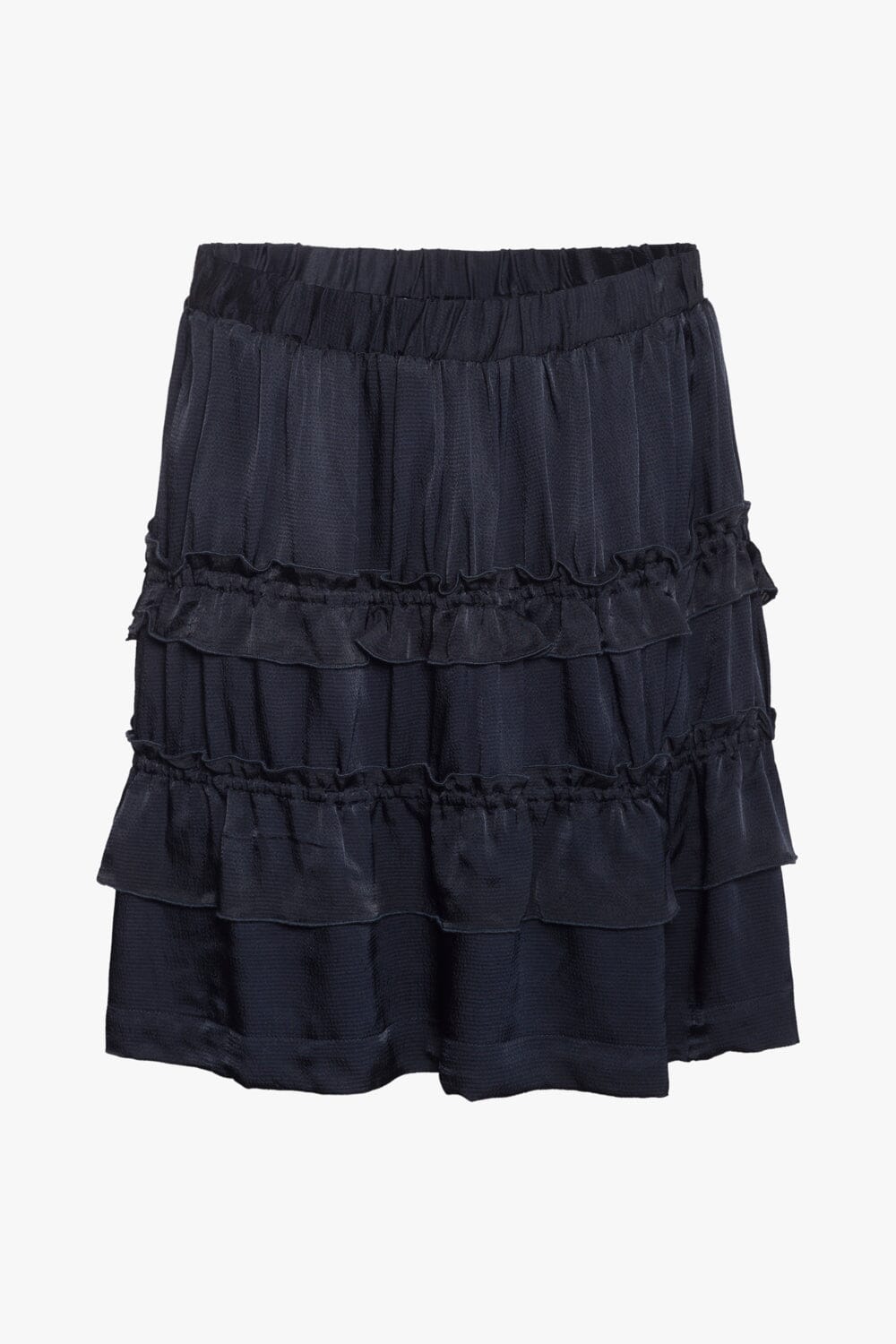 ArnieSays: Juliette Jacquard Dk Navy Skjørt