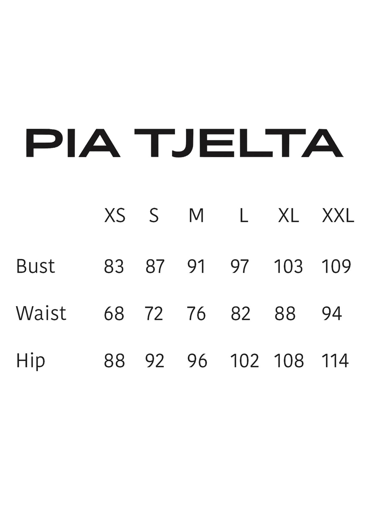 Pia Tjelta Lollie Solid Black Topp