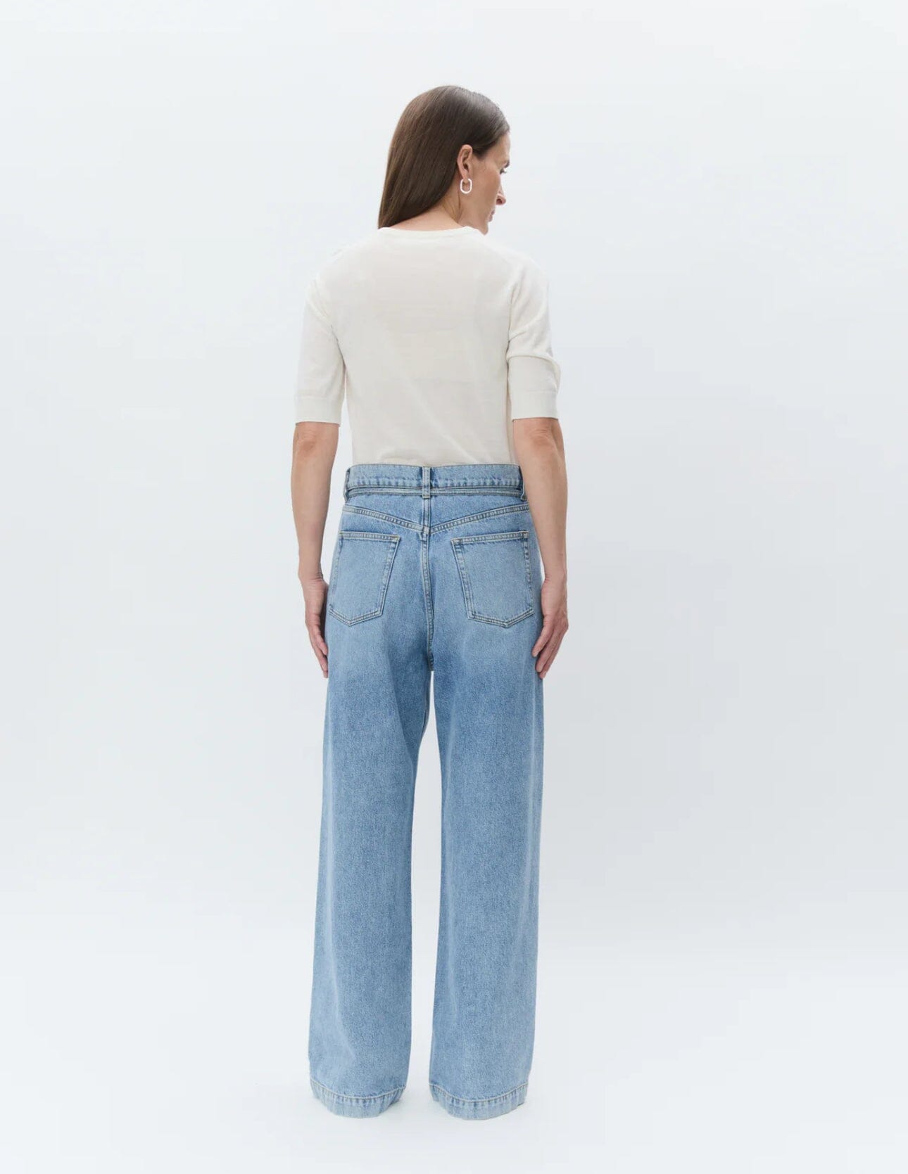 DAY Birger ét Mikkelsen Carolina - Daily Elements Ivory Shade Genser