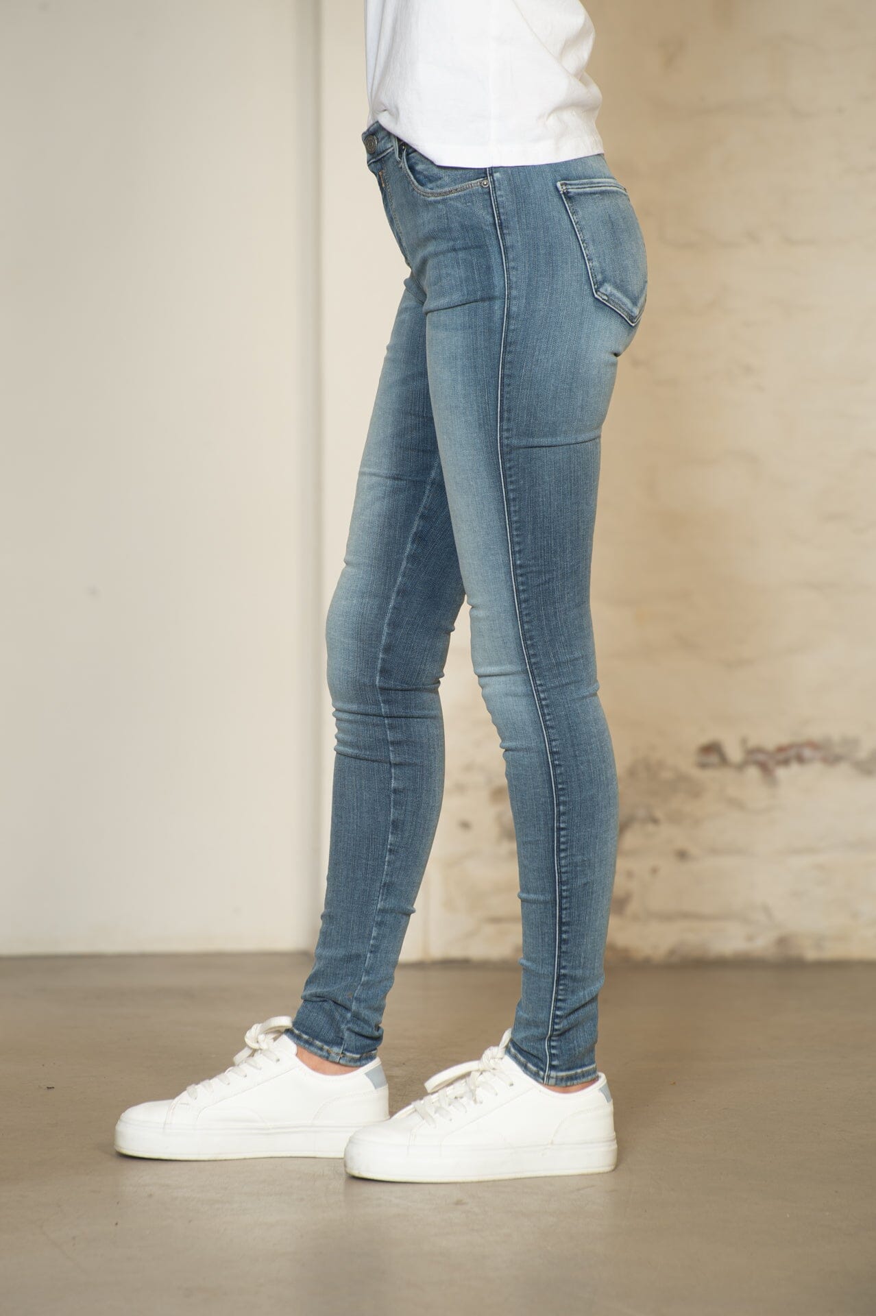 Replay Dame Stella Lt Blue Bukse
