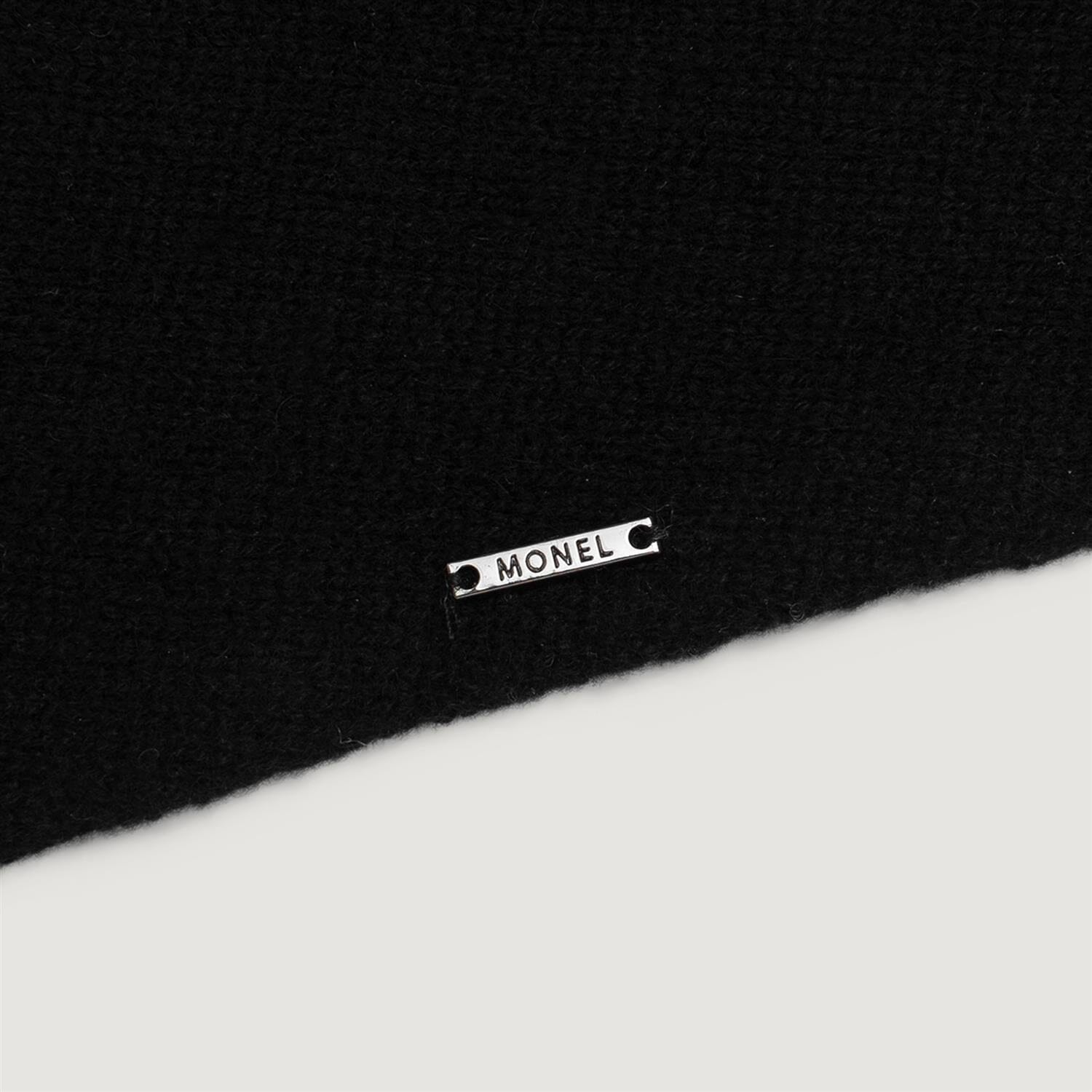 Monel Juliet Cashmere Scarf Black Tilbehør