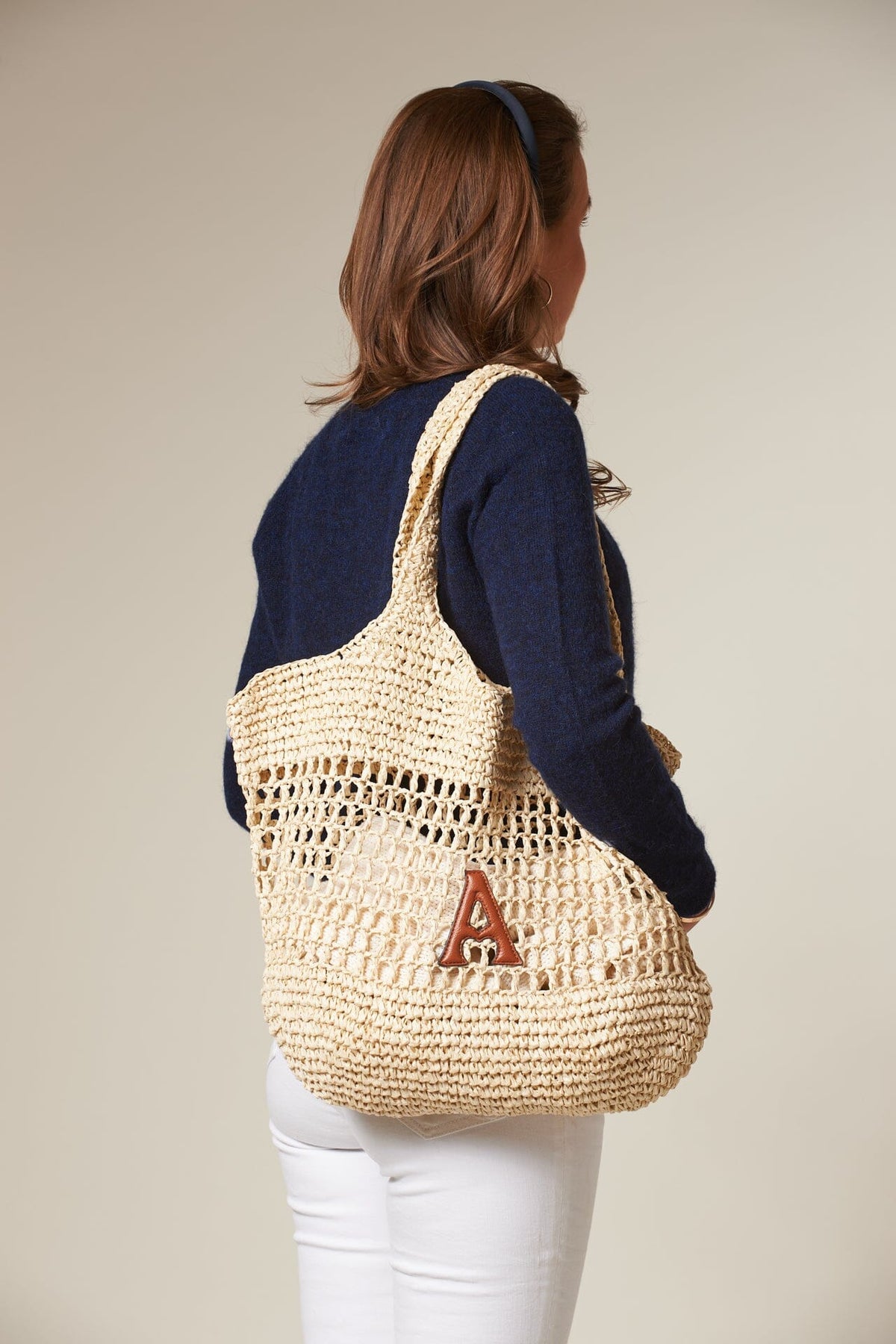 ArnieSays: Raffia Tote Ecru Tilbehør