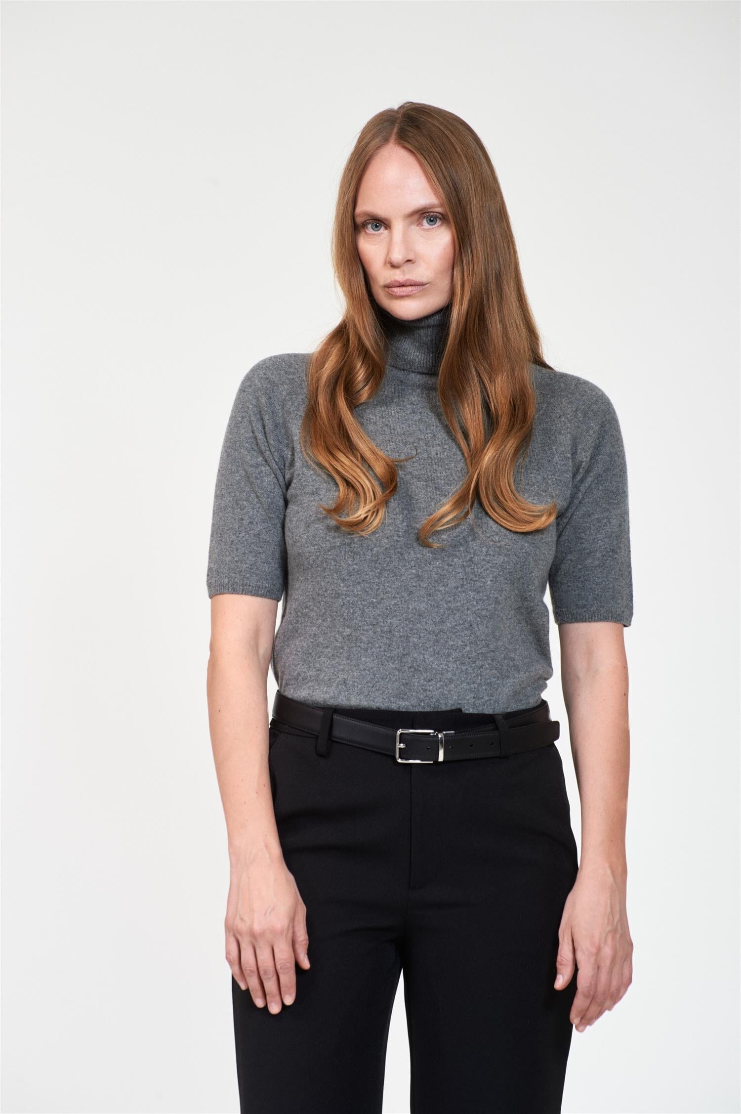 ArnieSays: Davies Grey Melange Genser