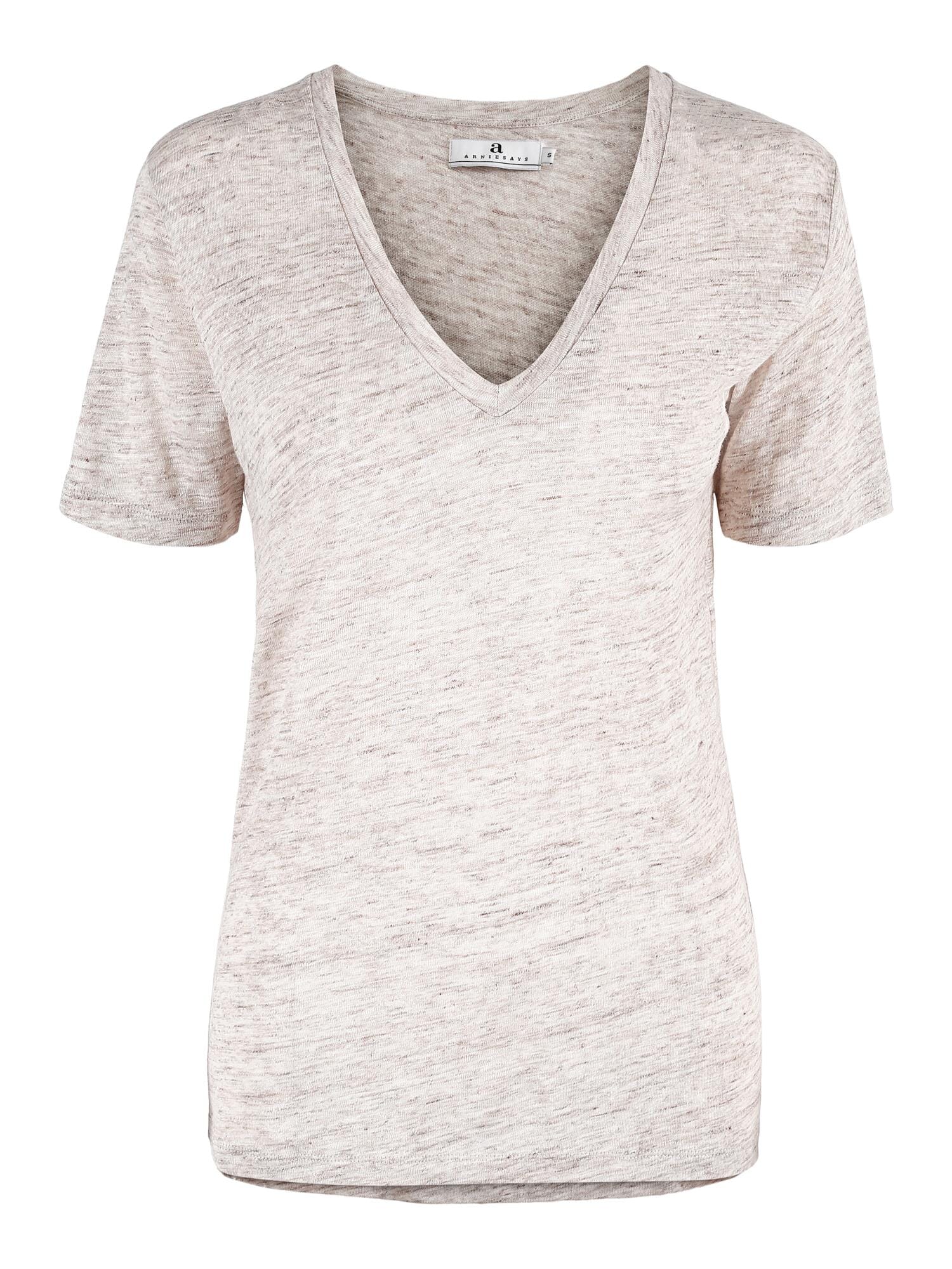 ArnieSays: Sofia Linen Ecru T-shirt
