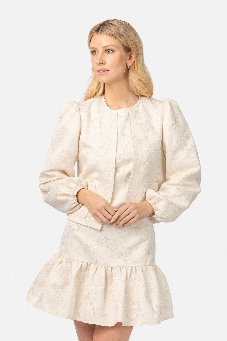 Love Lolina Cybelle Jacket Cream Ytterplagg