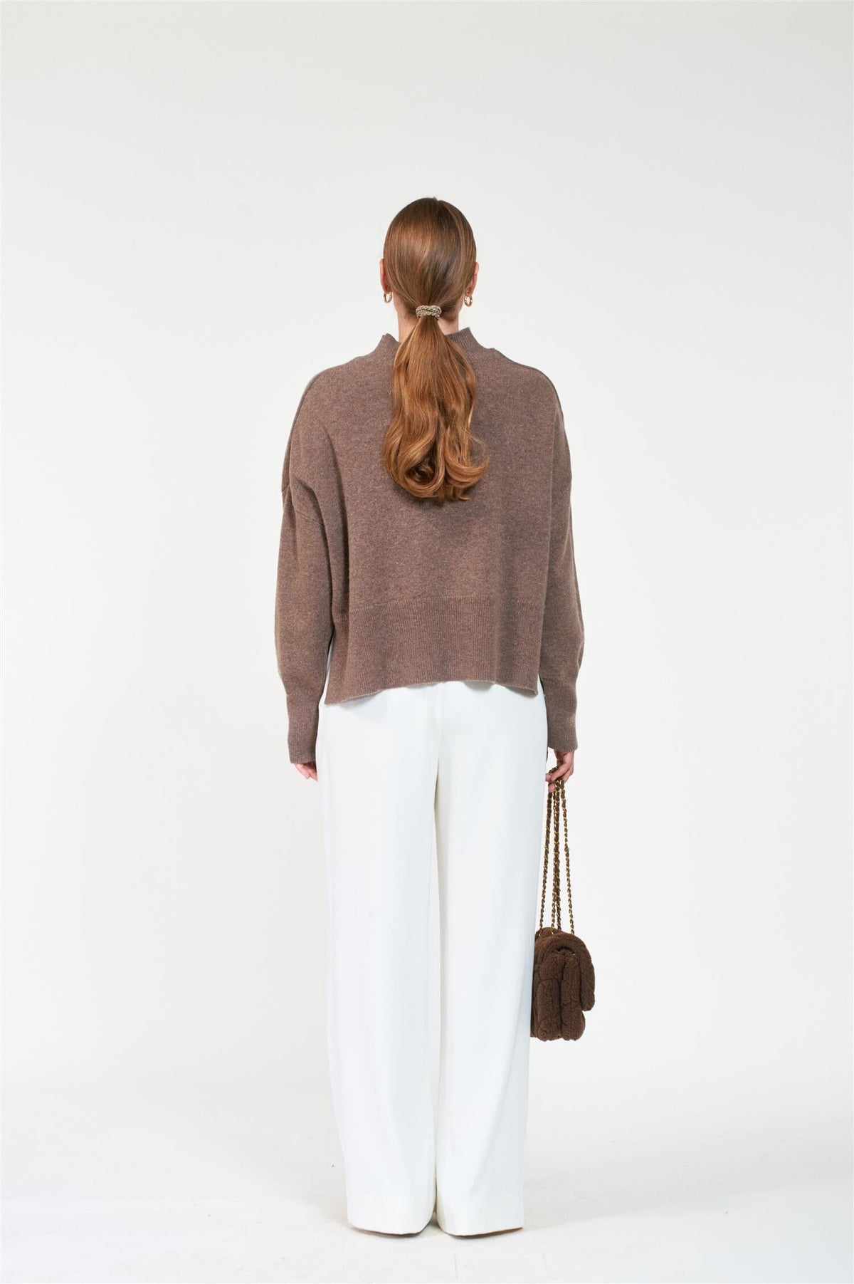 ArnieSays: Mandy Brown Melange Genser