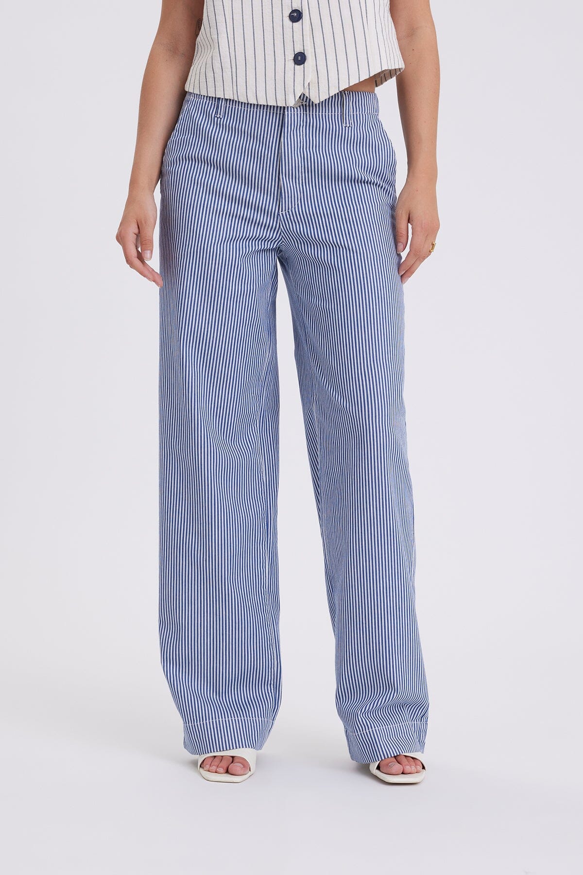 Five Units EricaFV 825 Blue Stripe Bukse