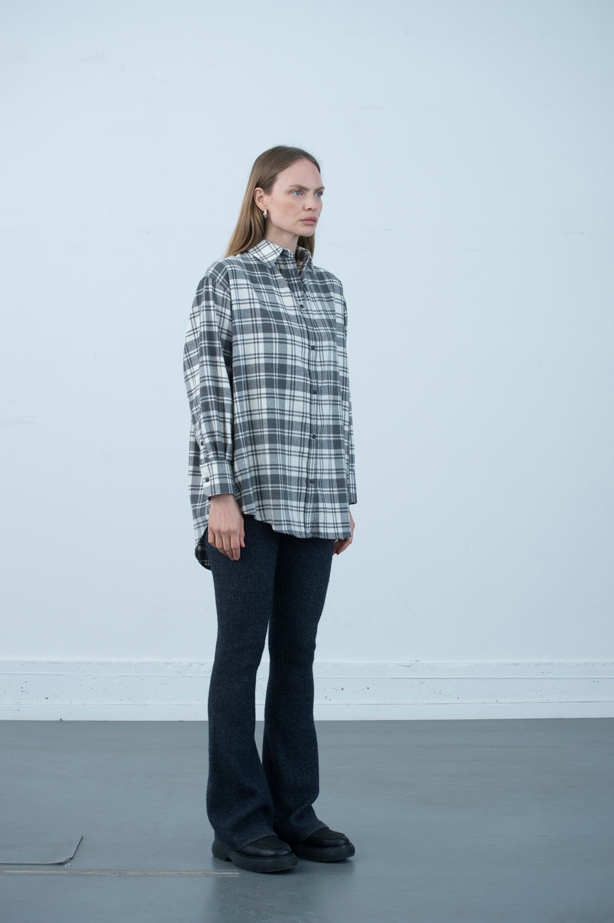 ArnieSays: Casey Soft Plaids Grey Combo Skjorte
