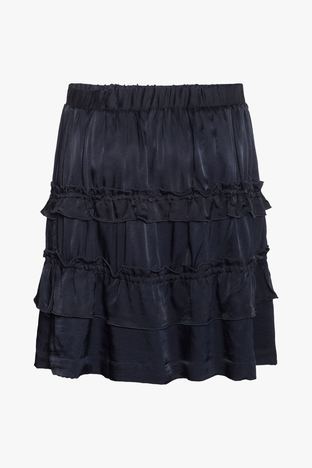 ArnieSays: Juliette Jacquard Dk Navy Skjørt