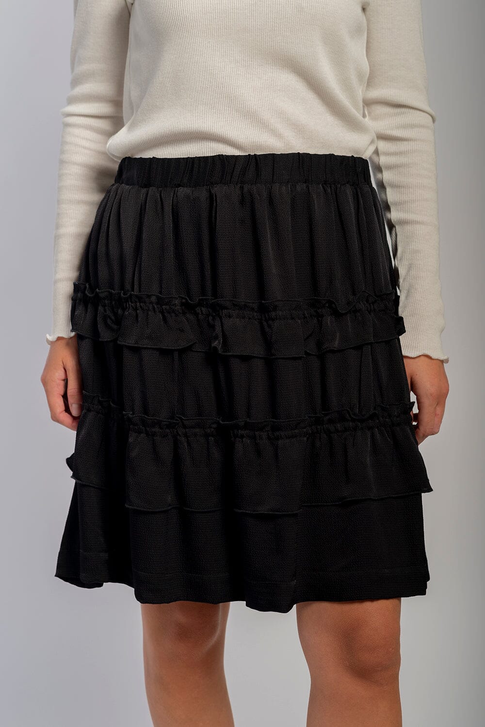 ArnieSays: Juliette Jacquard Black Skjørt